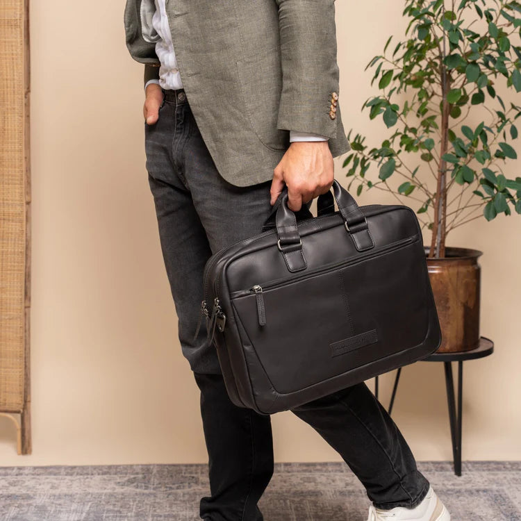 The Chesterfield Brand Seth Laptopväska, Svart