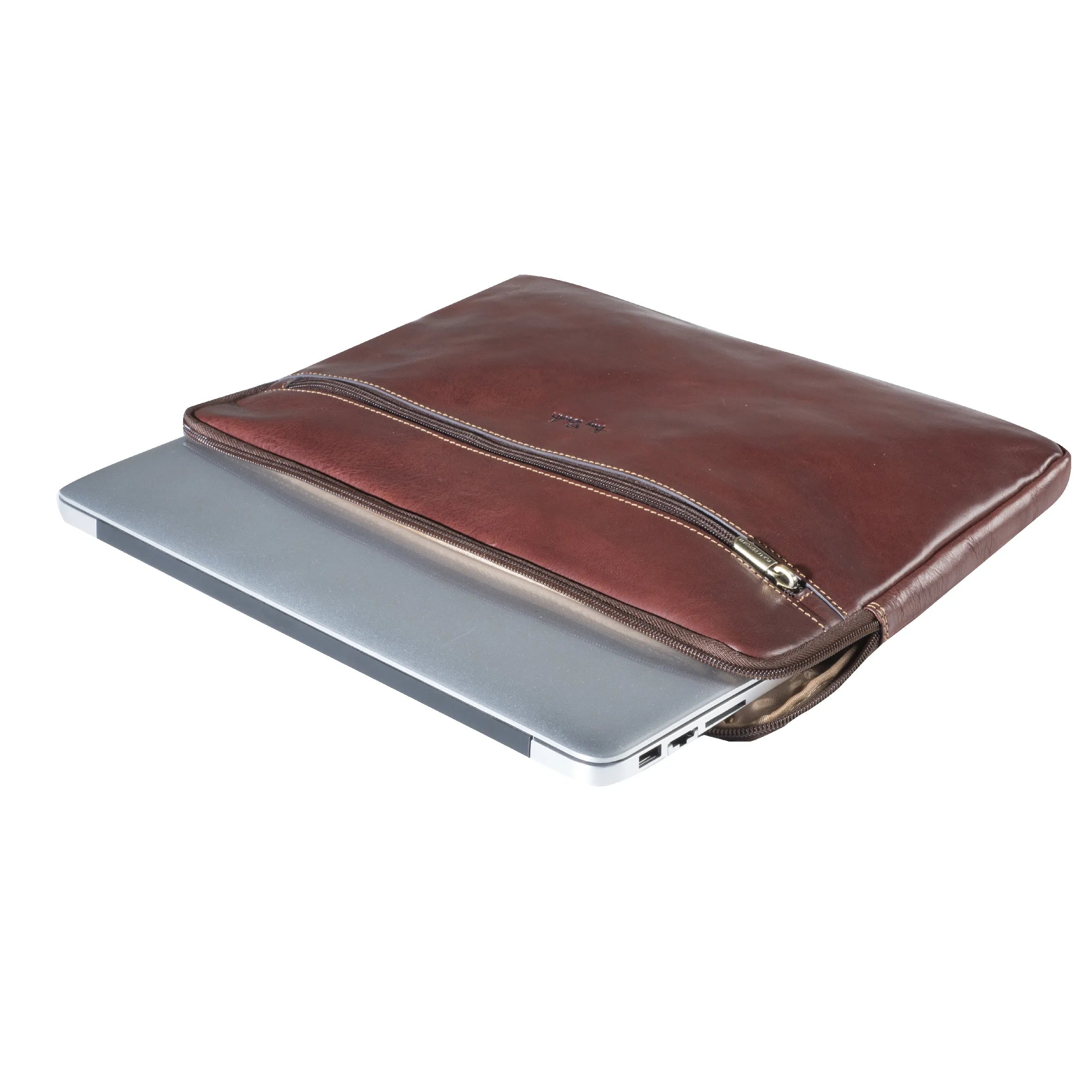Tony Perotti 13” Laptop Sleeve, Dark Brown