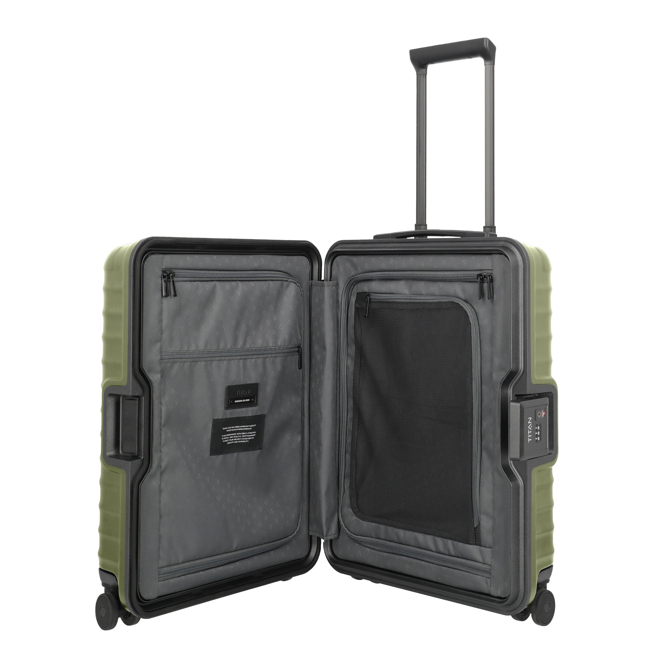 Titan OVERSEAS Trolley S20, Forest green