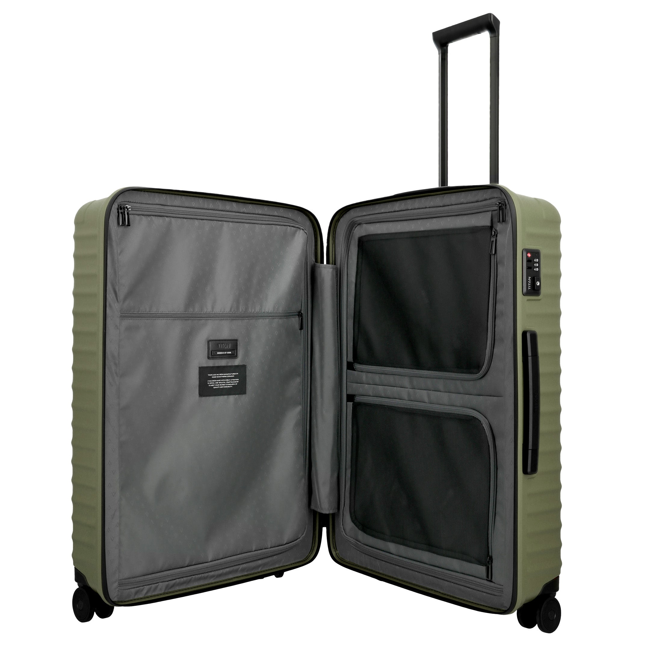 Titan UPGRADE Trolley L, Forest green