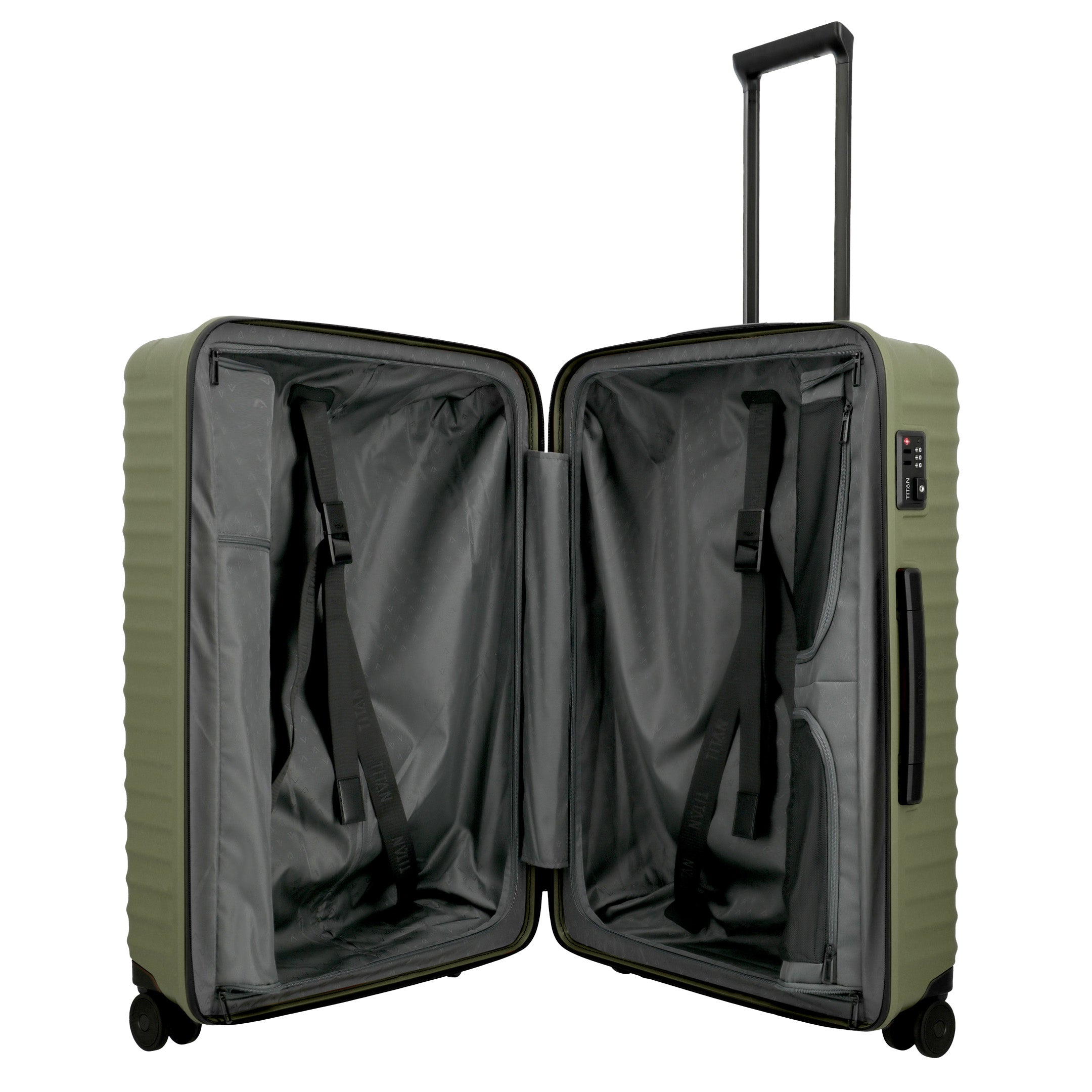 Titan UPGRADE Trolley L, Forest green