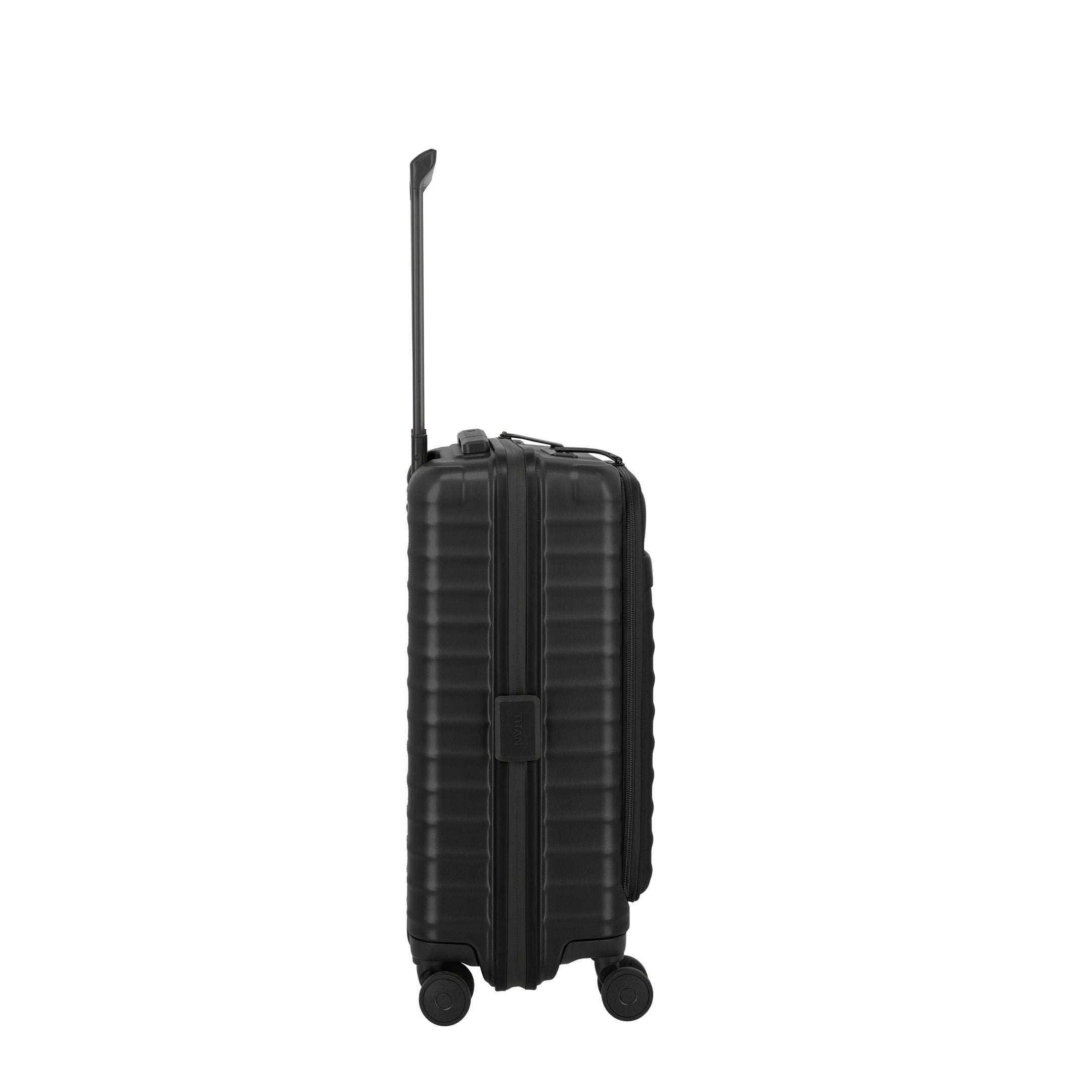 Titan UPGRADE Trolley with Front Pocket, Nightshade black