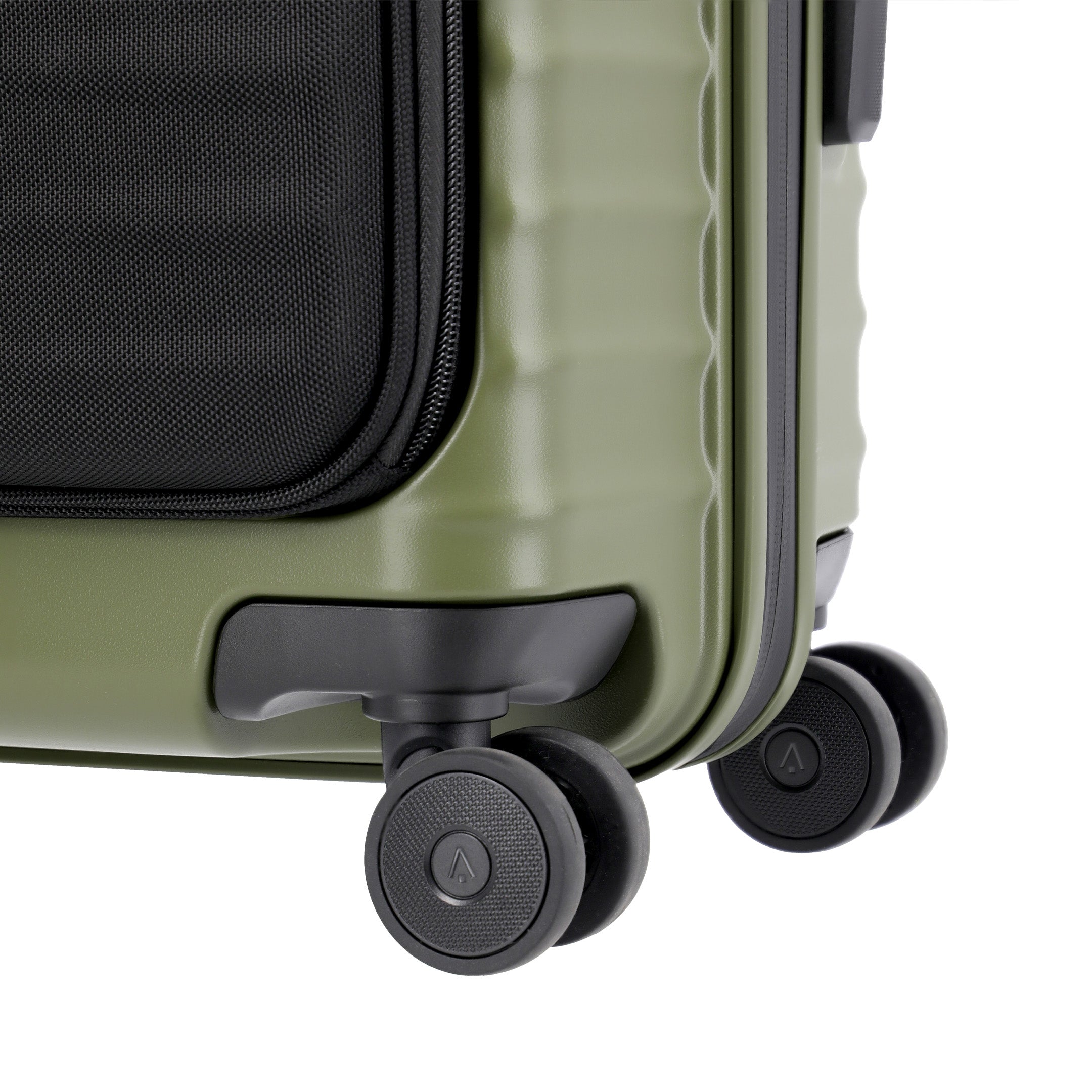 Titan UPGRADE Trolley with Front Pocket, Forest green