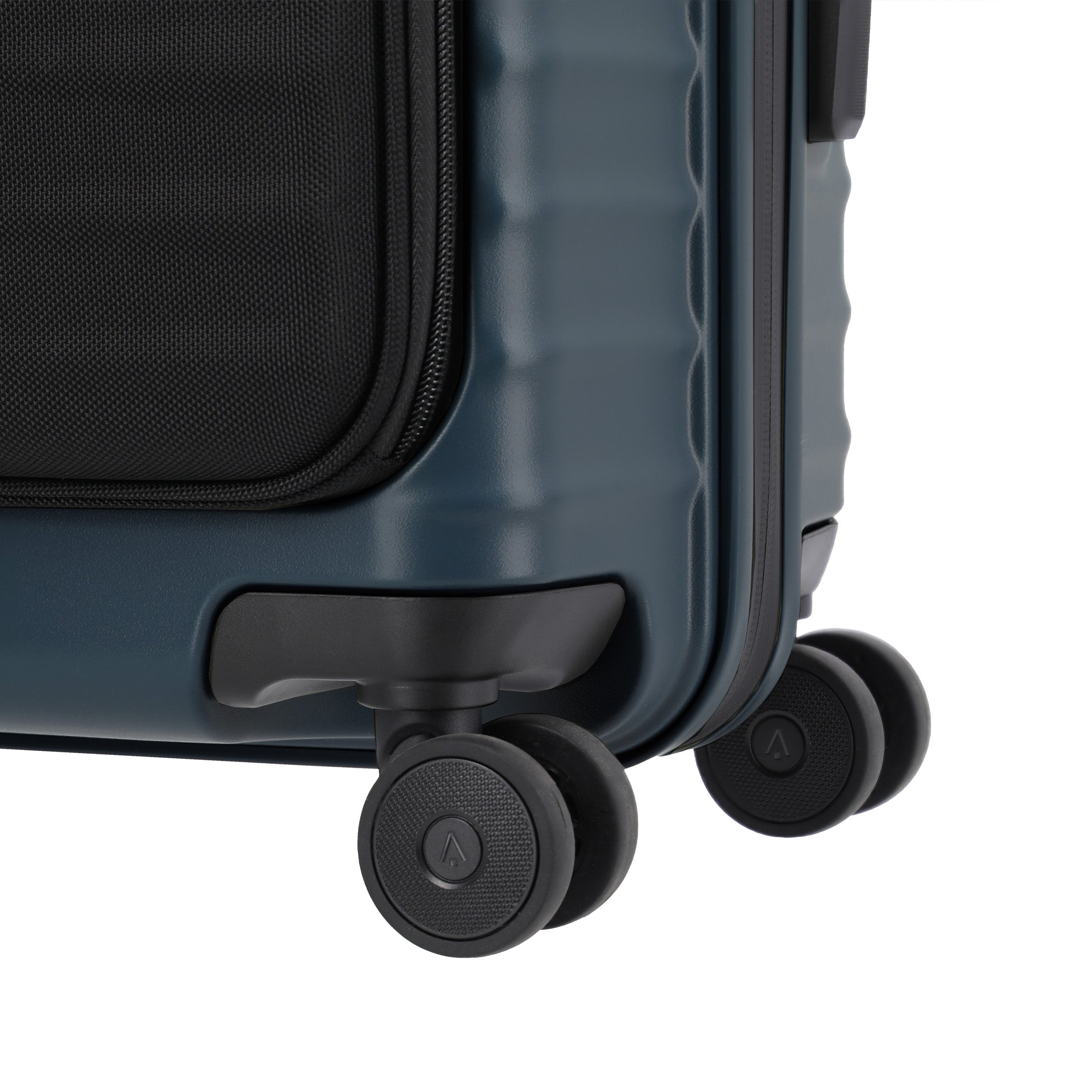 Titan UPGRADE Trolley with Front Pocket, Midnight blue