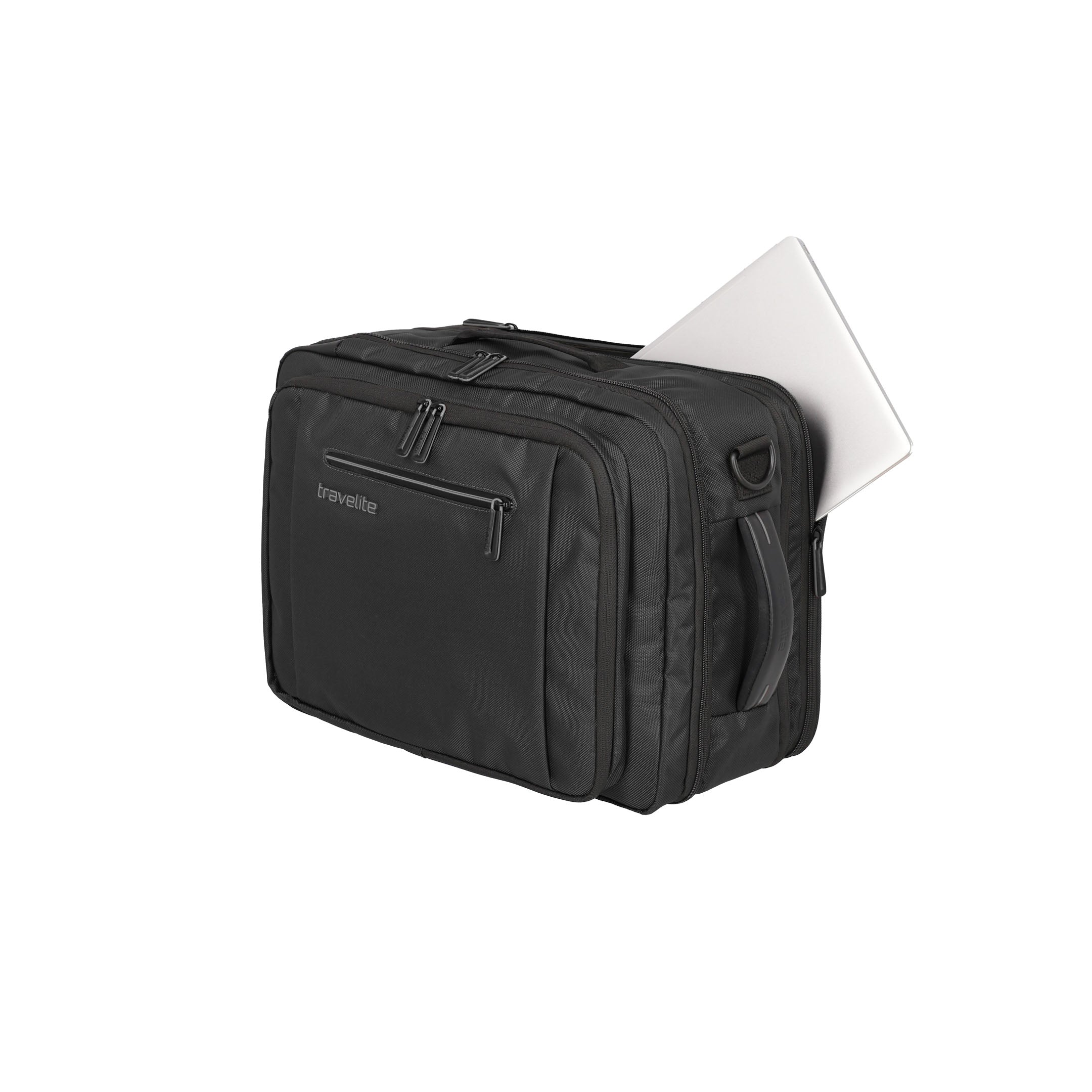 Travelite Crosslite Backpack – Kabinväska 43 cm, Black