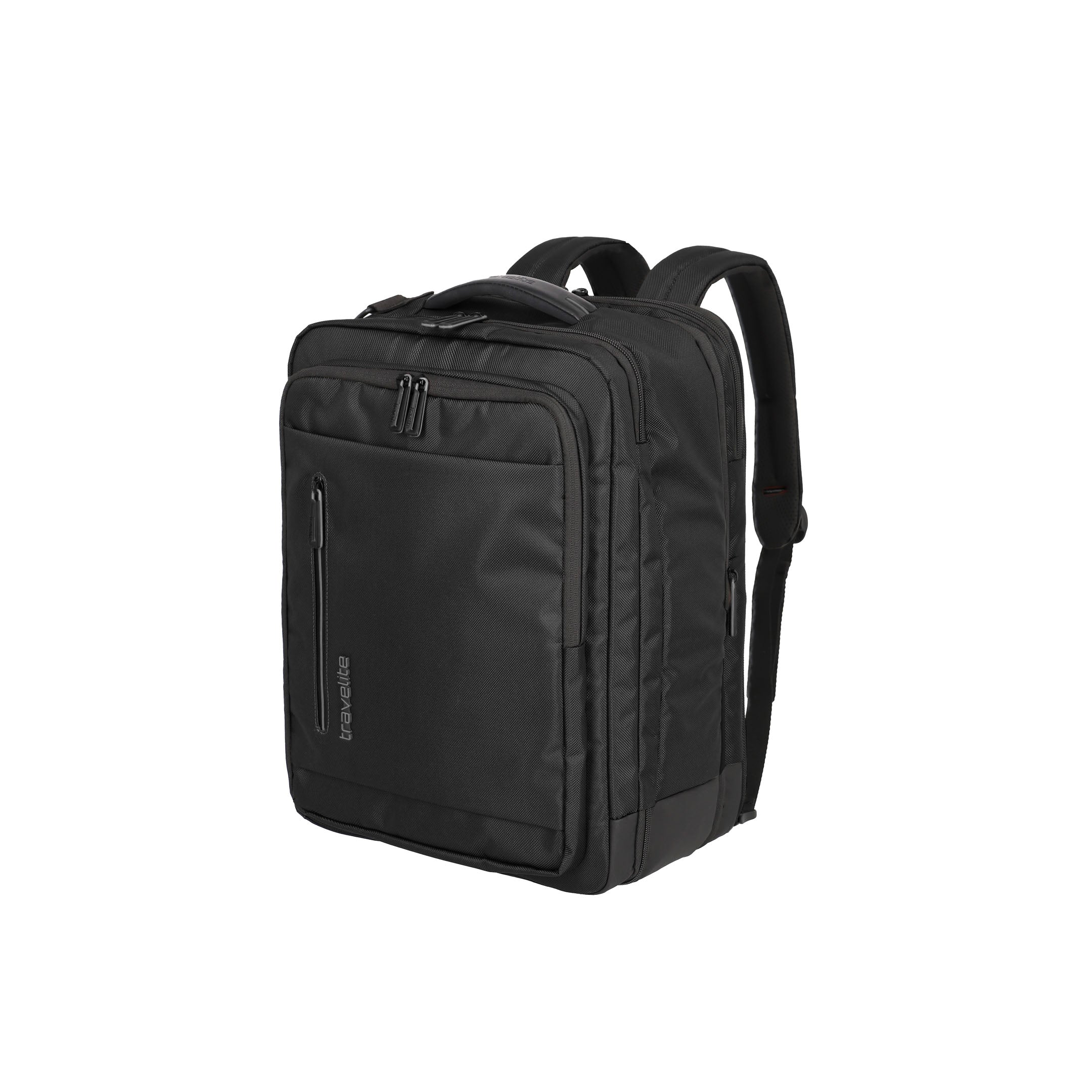 Travelite Crosslite Backpack – Kabinväska 43 cm, Black