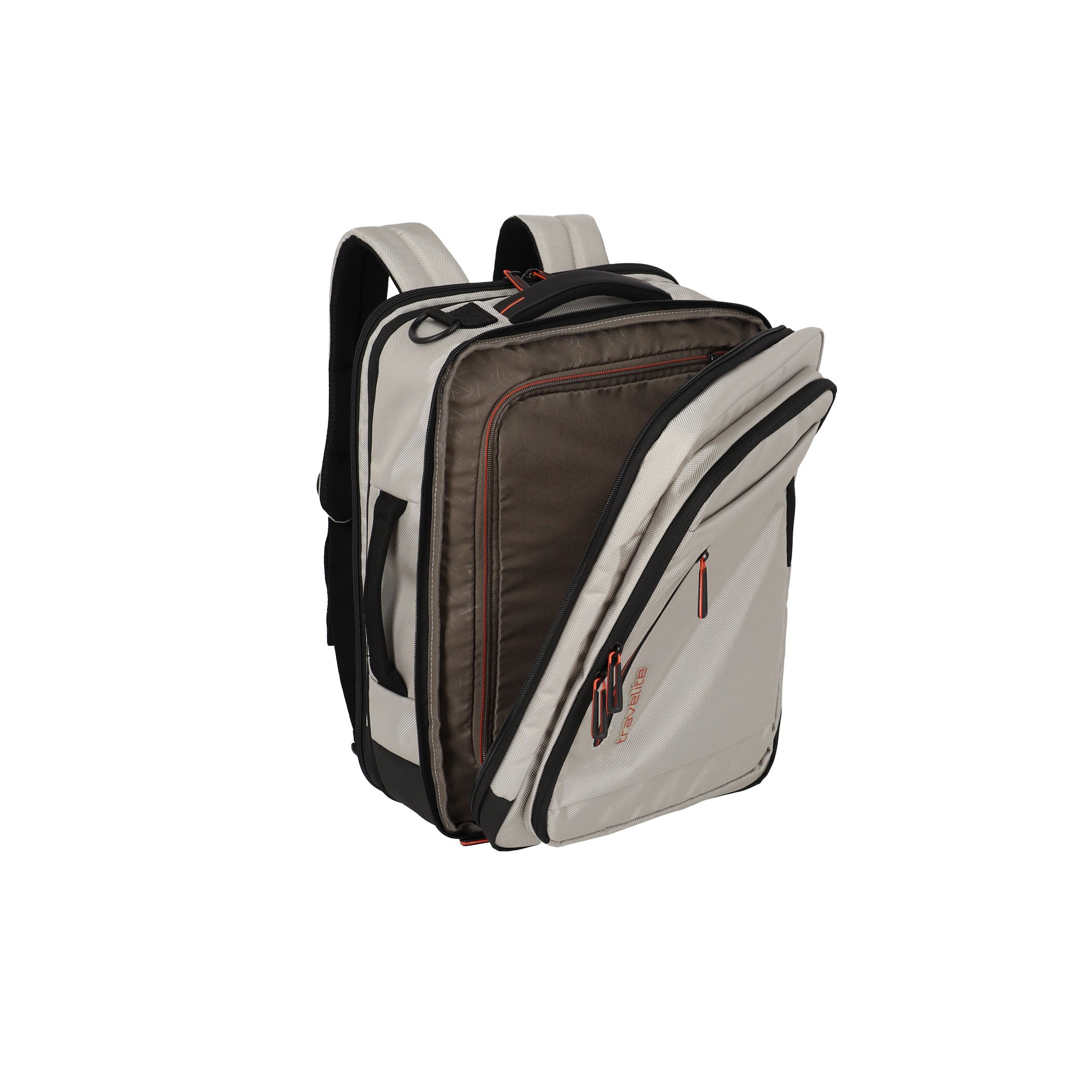Travelite Crosslite Backpack – Kabinväska 43 cm, Nature