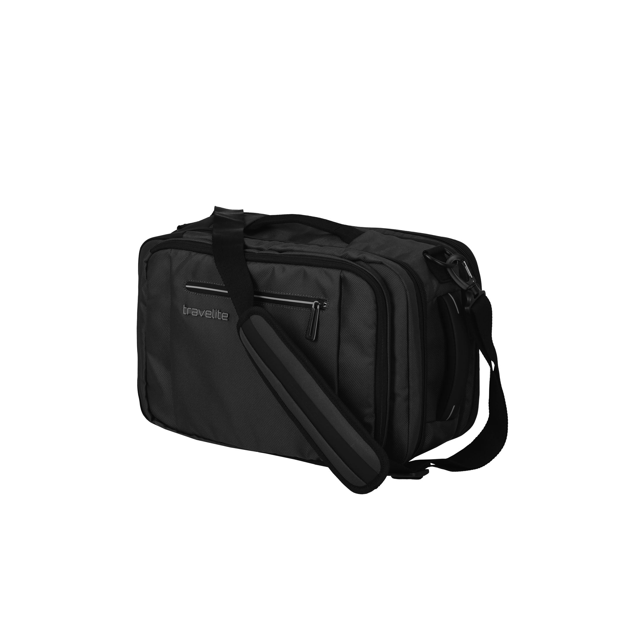 Travelite Crosslite Backpack S – Kabinväska 40 cm, Black