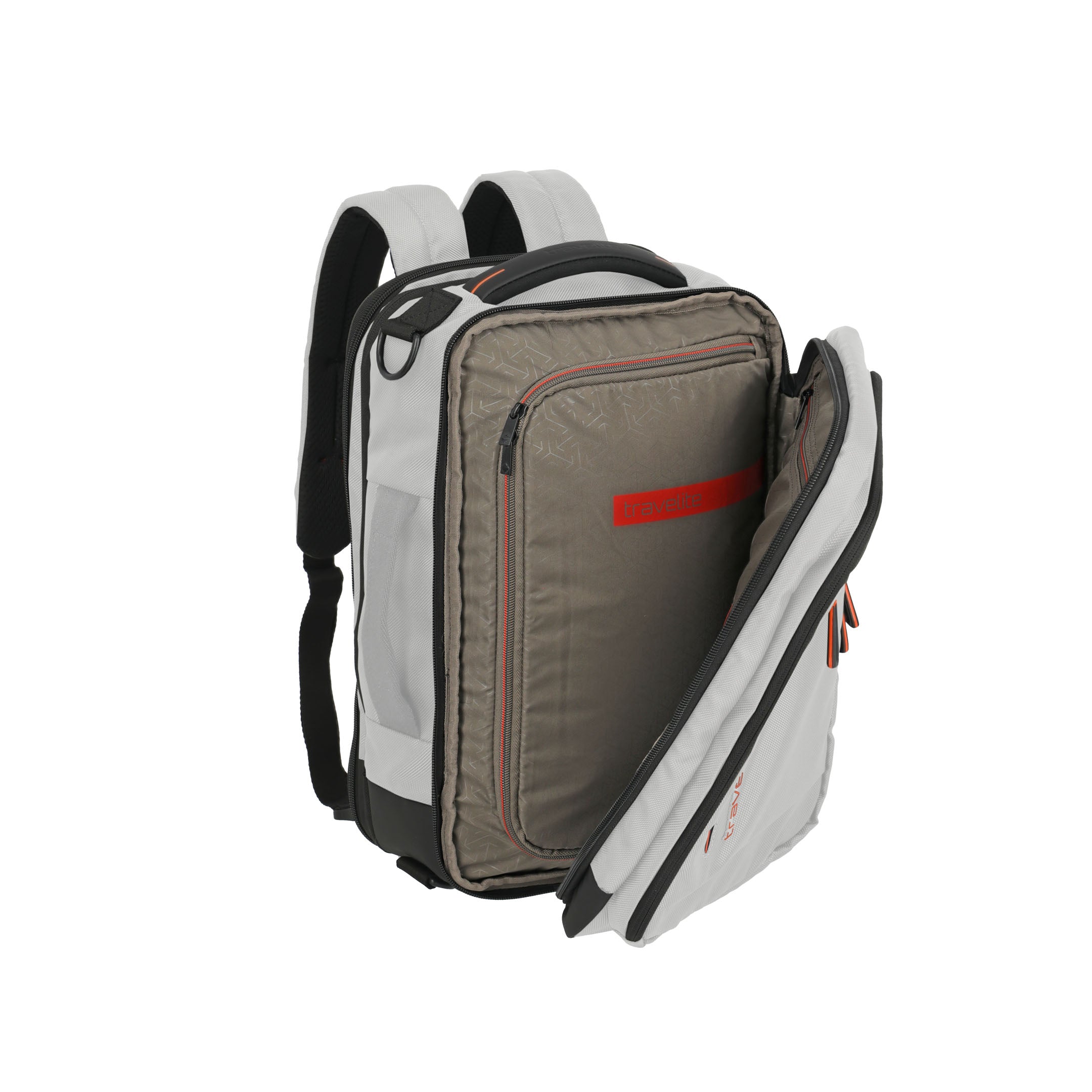 Travelite Crosslite Backpack S – Kabinväska 40 cm, Nature