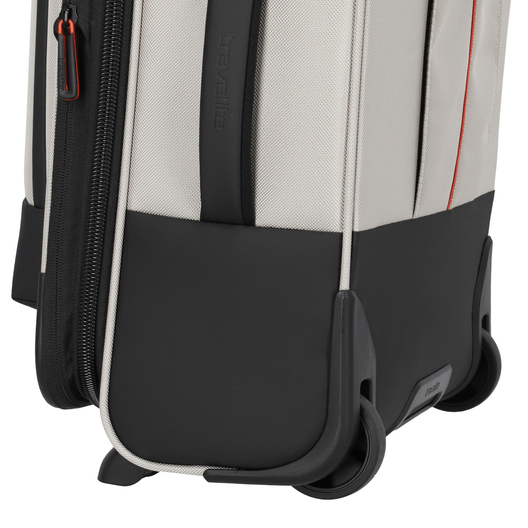 Travelite Crosslite Trolley S – Expanderbar resväska 55 cm, Nature