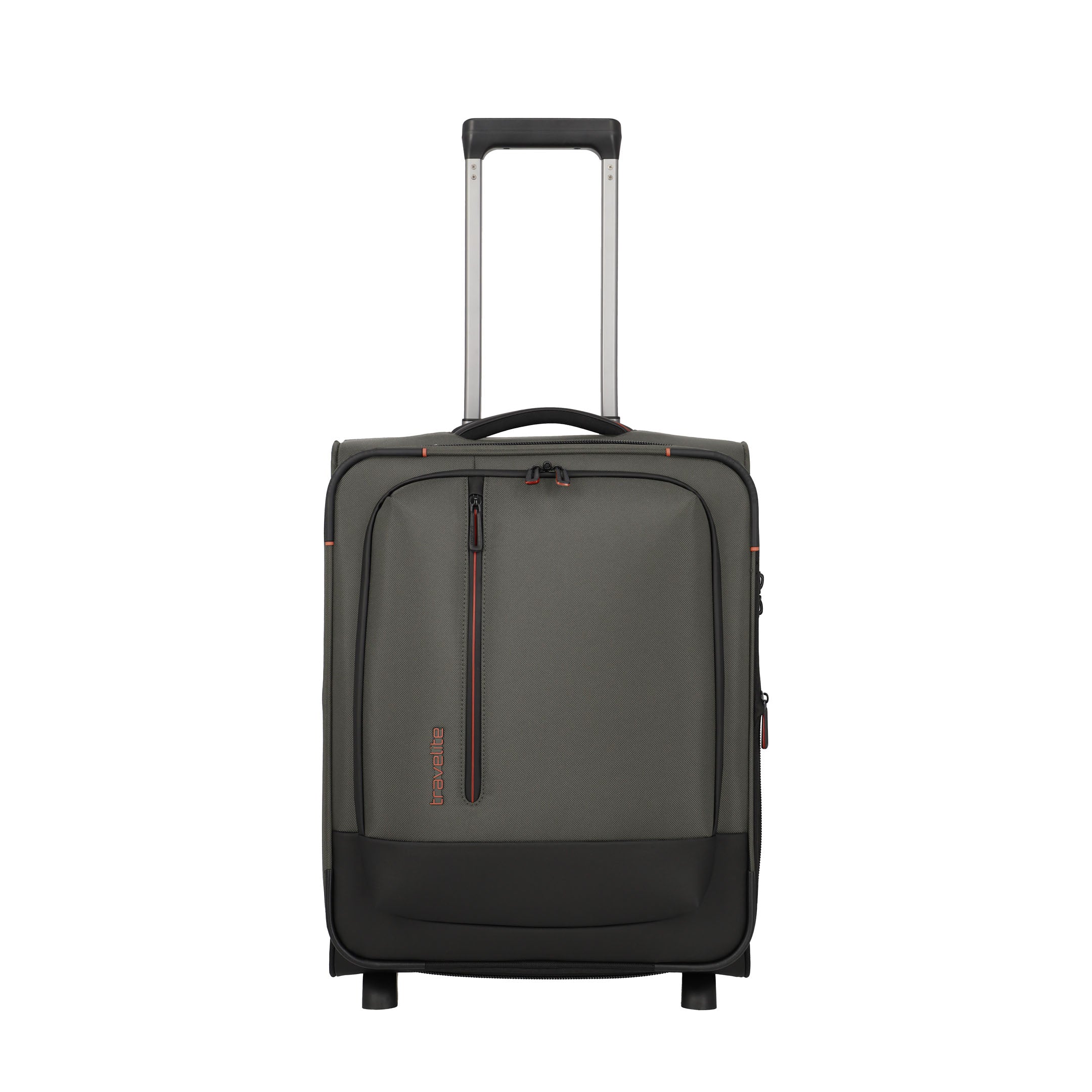 Travelite Crosslite Trolley S – Expanderbar resväska 55 cm, Olive