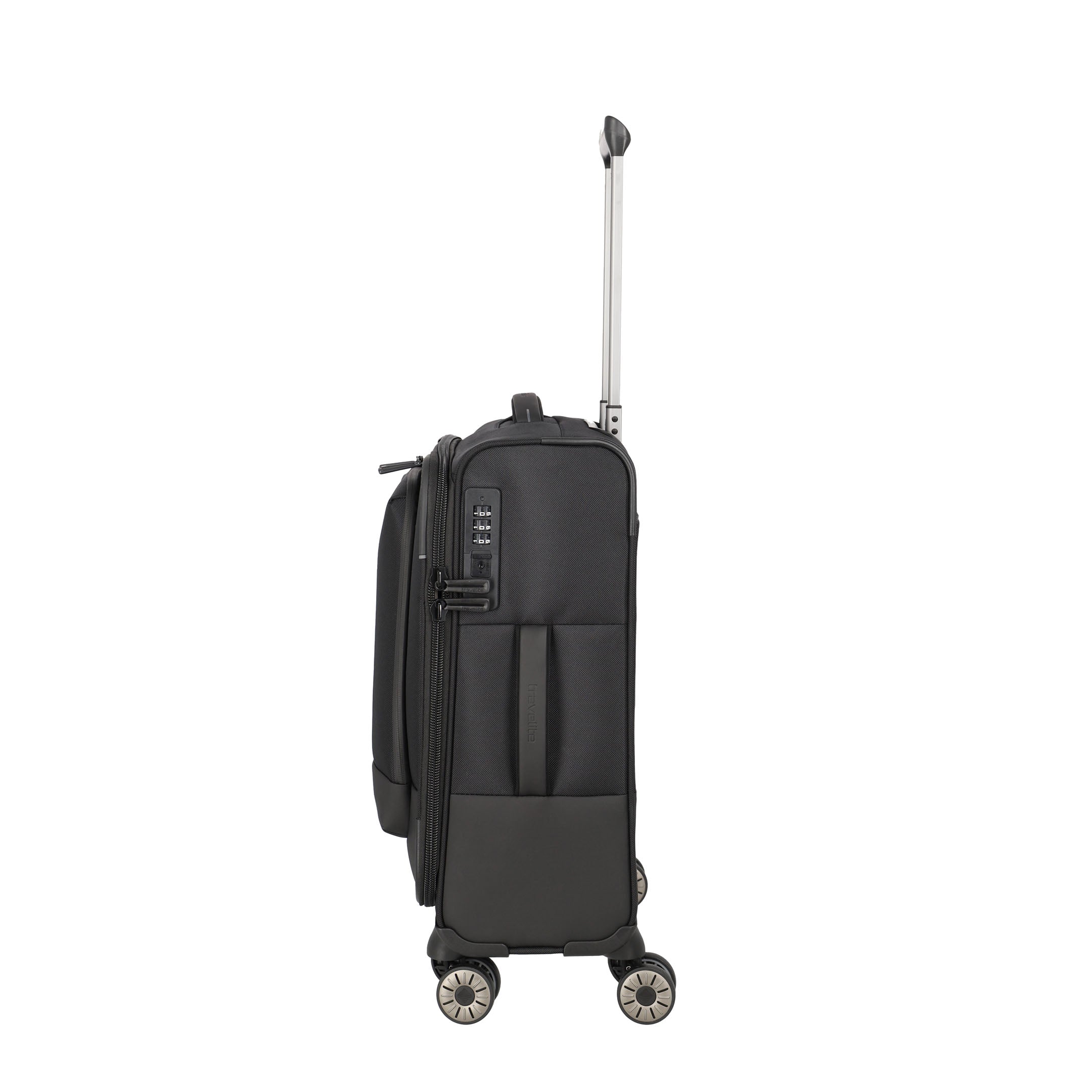 Travelite Crosslite Trolley S – Resväska 55 cm, Black