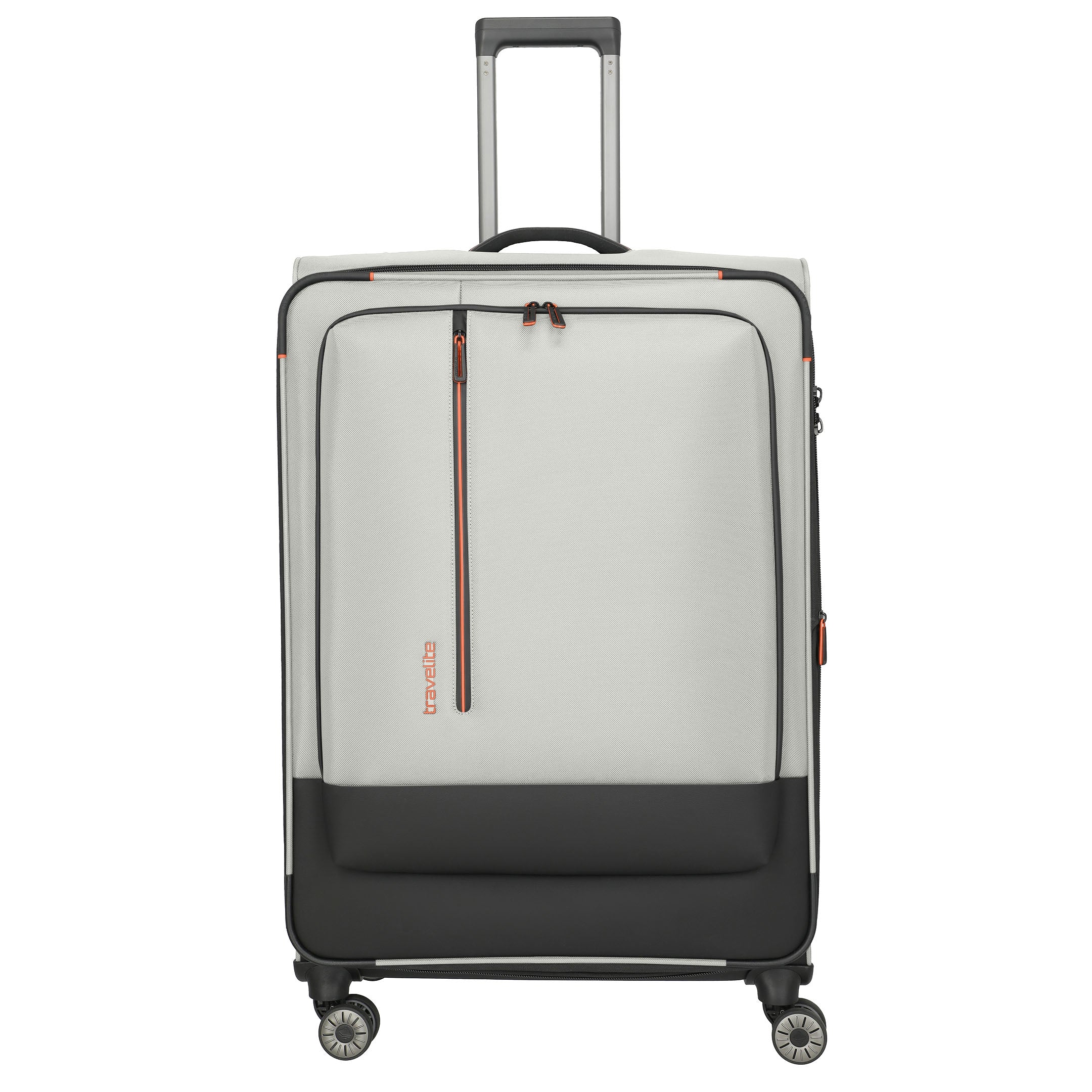Travelite Crosslite Trolley XL – Expanderbar resväska 81 cm, Nature