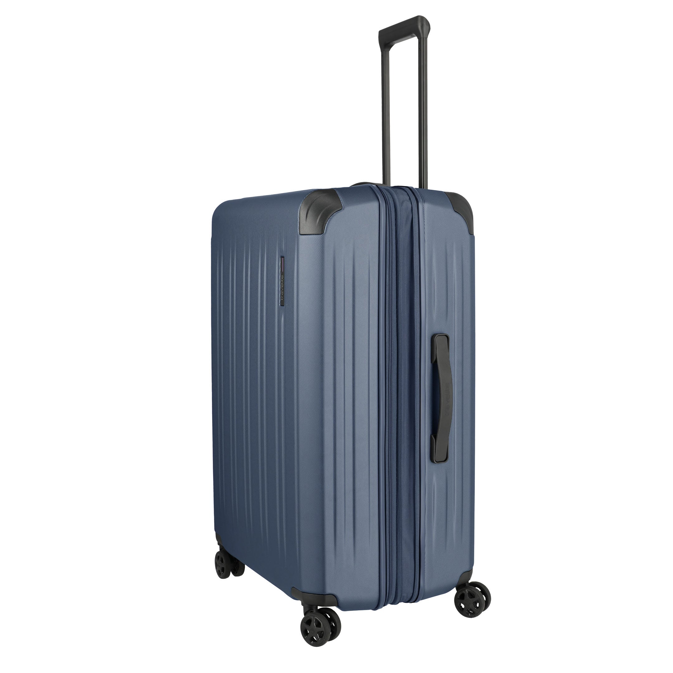 Travelite Dynamiic Trolley L Expanderbar Resväska 76 cm, Denim Blue