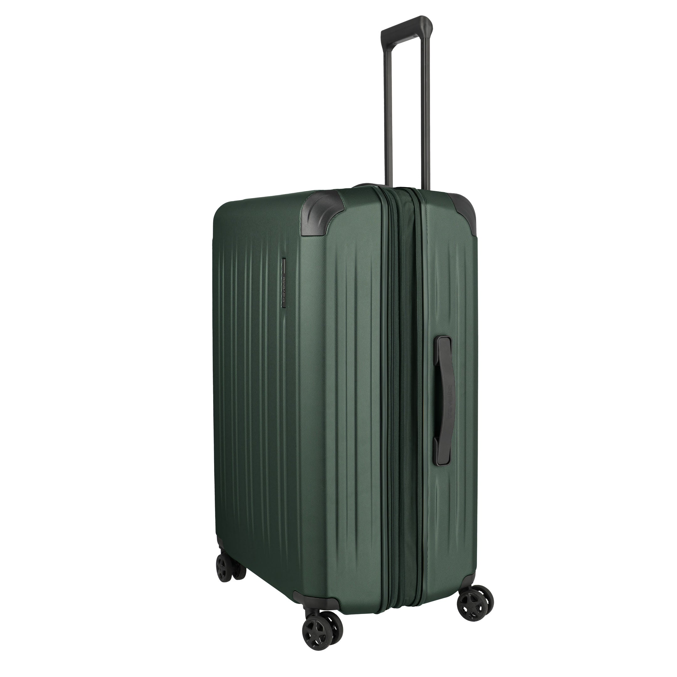Travelite Dynamiic Trolley L Expanderbar Resväska 76 cm, Green
