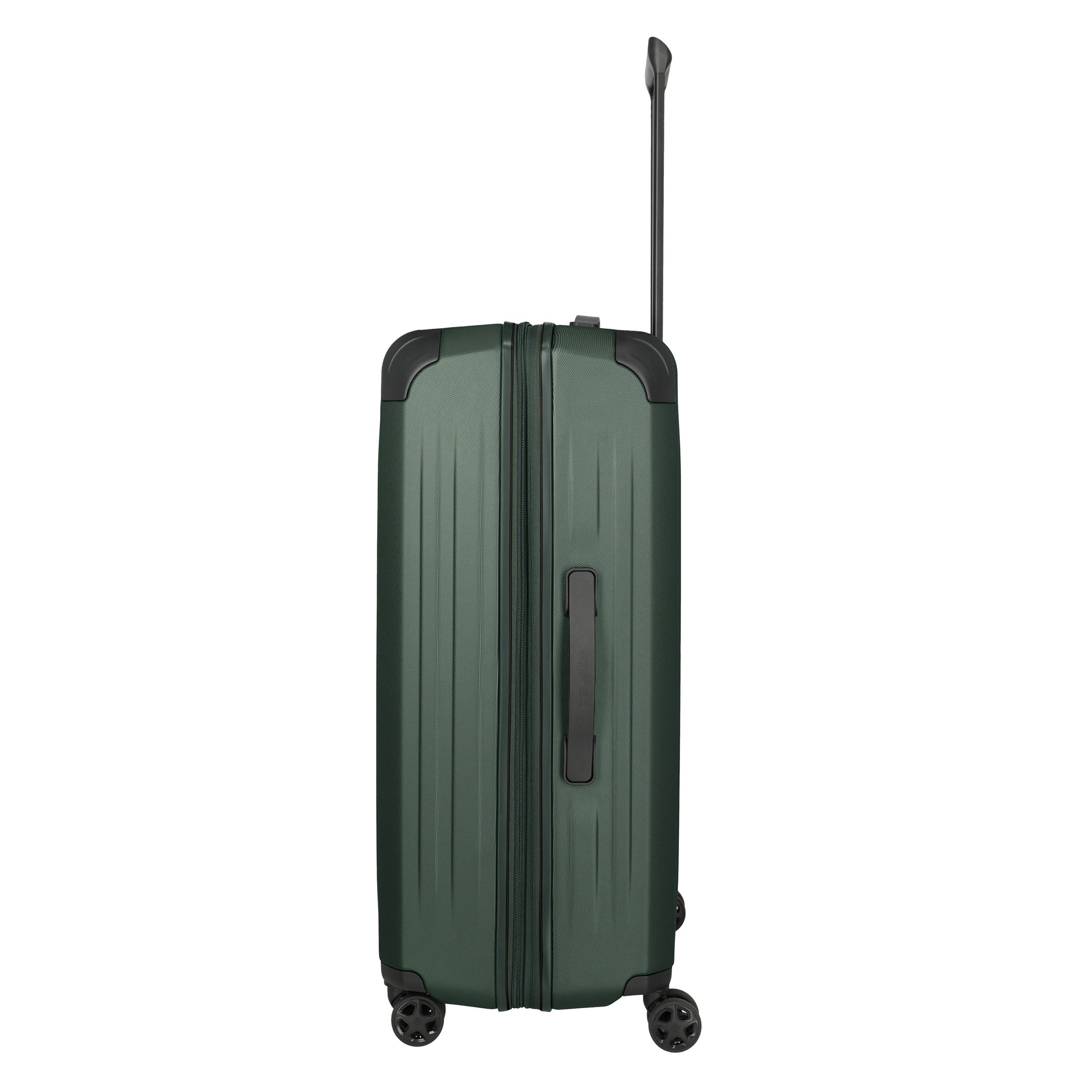 Travelite Dynamiic Trolley L Expanderbar Resväska 76 cm, Green