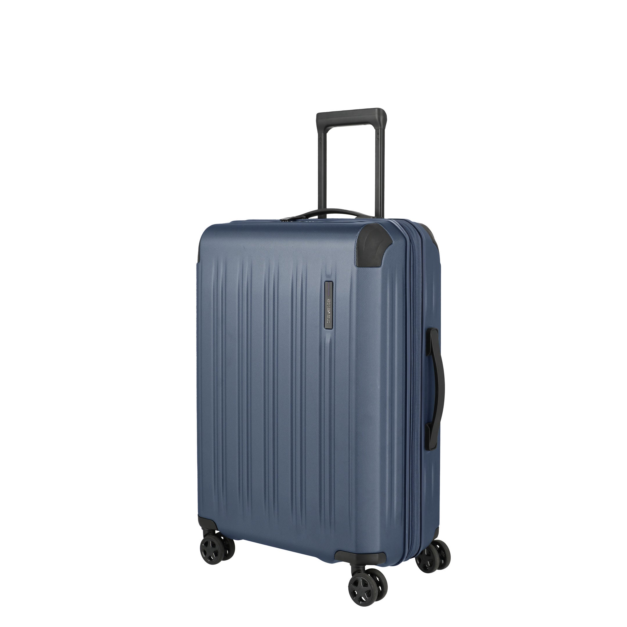 Travelite Dynamiic Trolley M Expanderbar Resväska 66 cm, Denim Blue