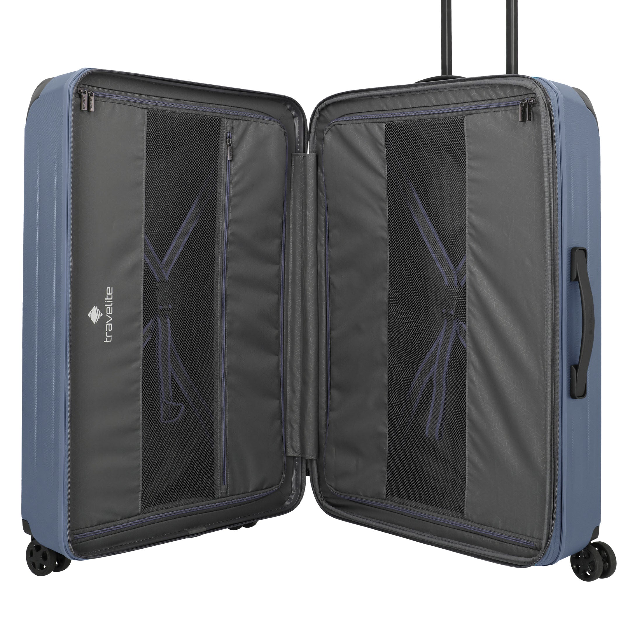 Travelite Dynamiic Trolley XL Resväska 81 cm, Denim Blue
