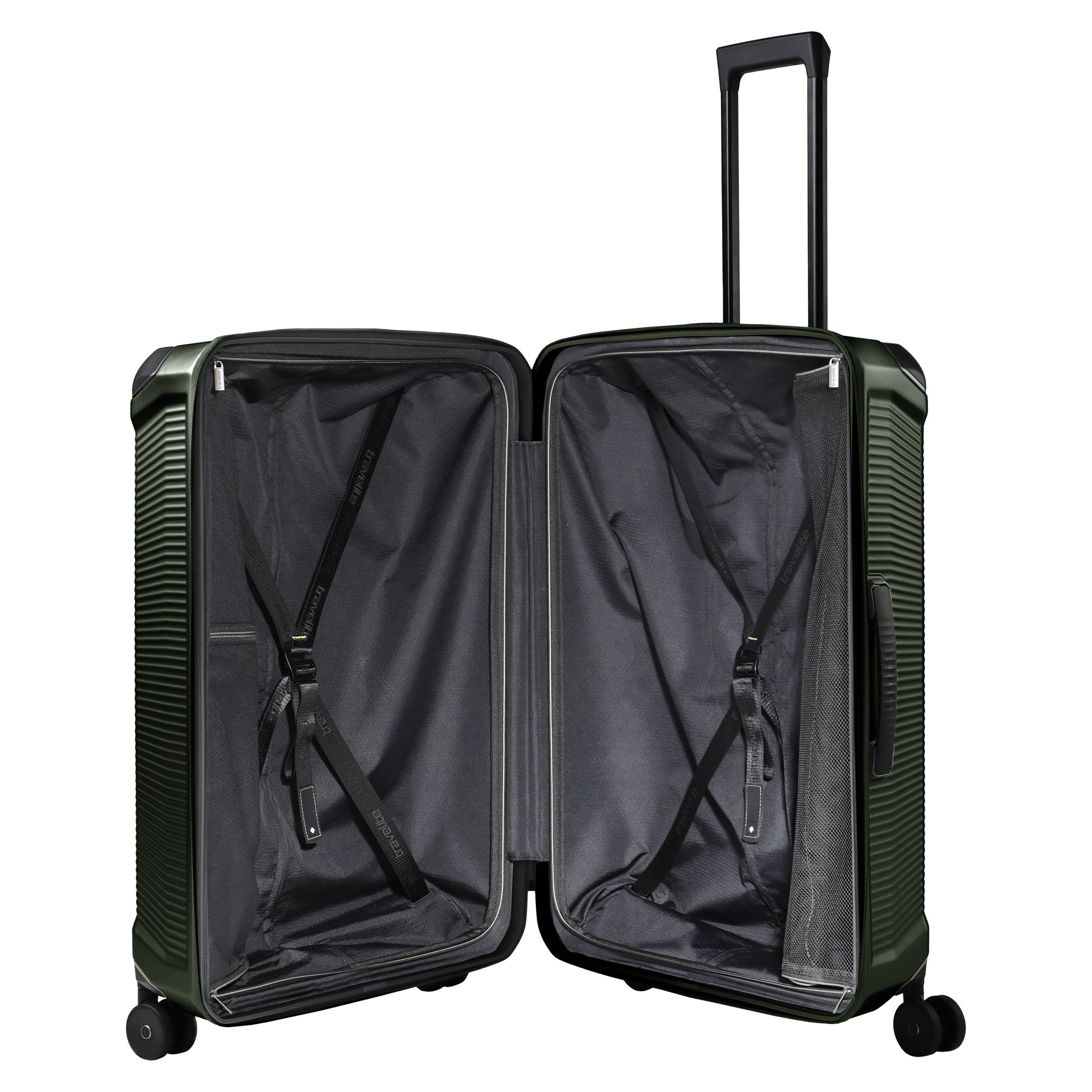 Travelite Millennium Trolley L – Resväska 76 cm, Pine Green