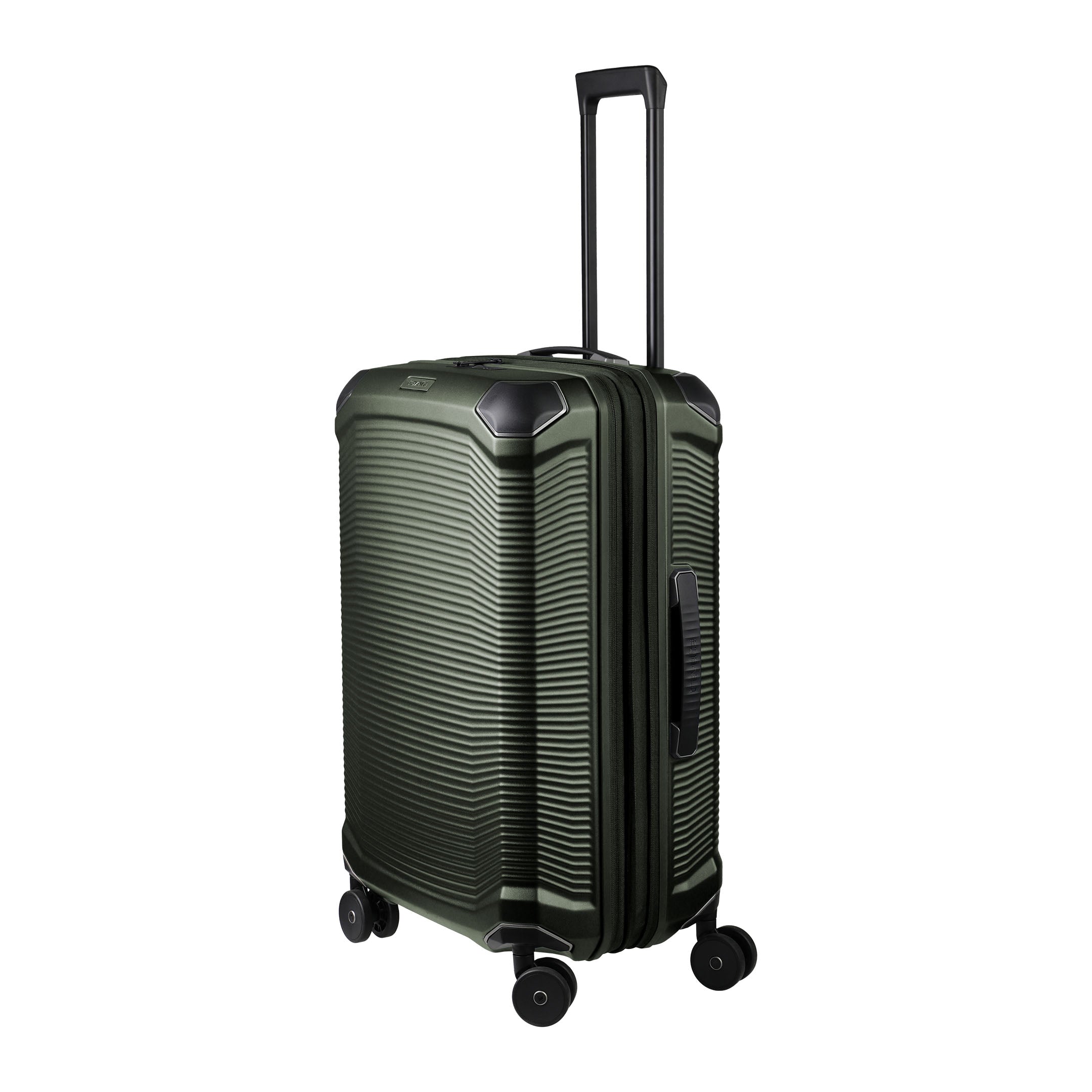 Travelite Millennium Trolley M Expanderbar – Resväska 67 cm, Pine Green