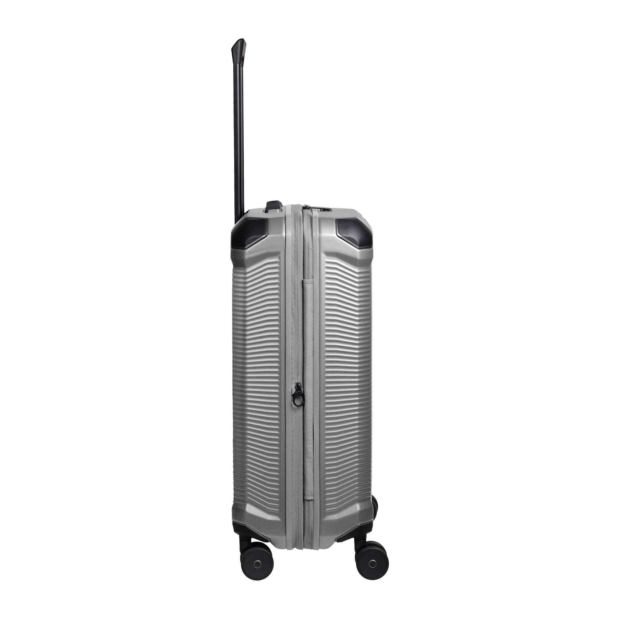 Travelite Millennium Trolley M Expanderbar – Resväska 67 cm, Silver