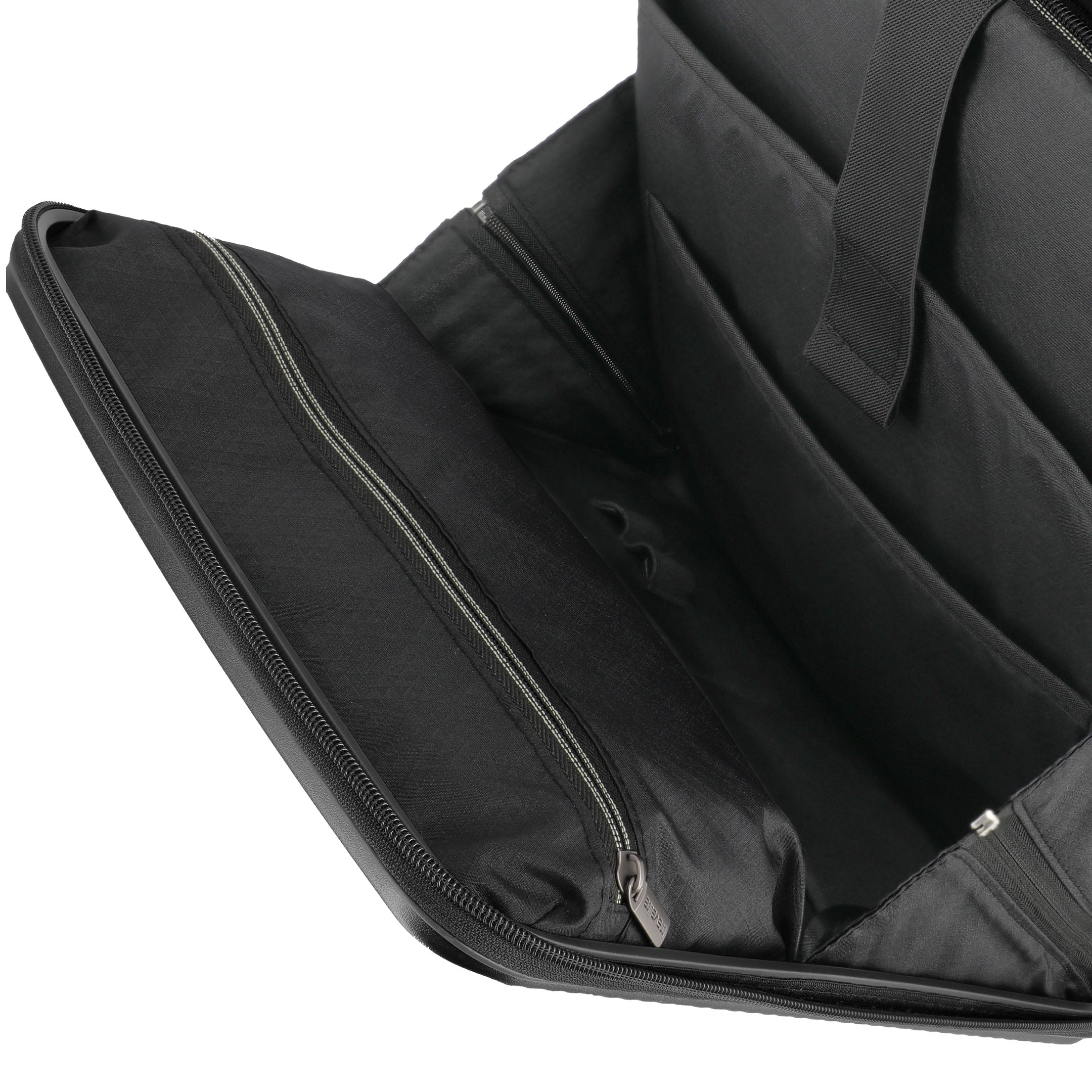 Travelite Millennium Trolley S+ – Kabinväska 55 cm med ytterfack, Black
