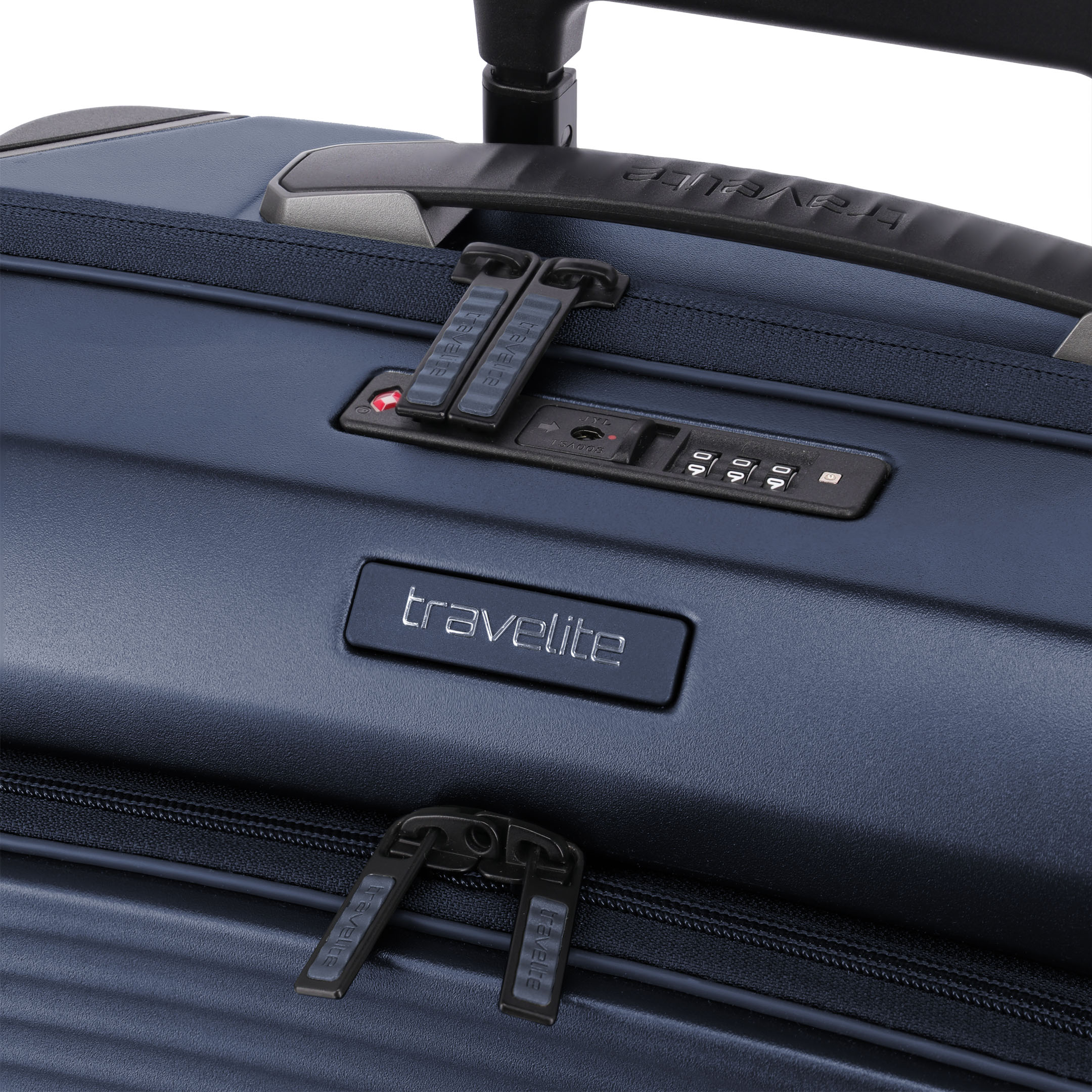 Travelite Millennium Trolley S+ – Kabinväska 55 cm med ytterfack, Navy