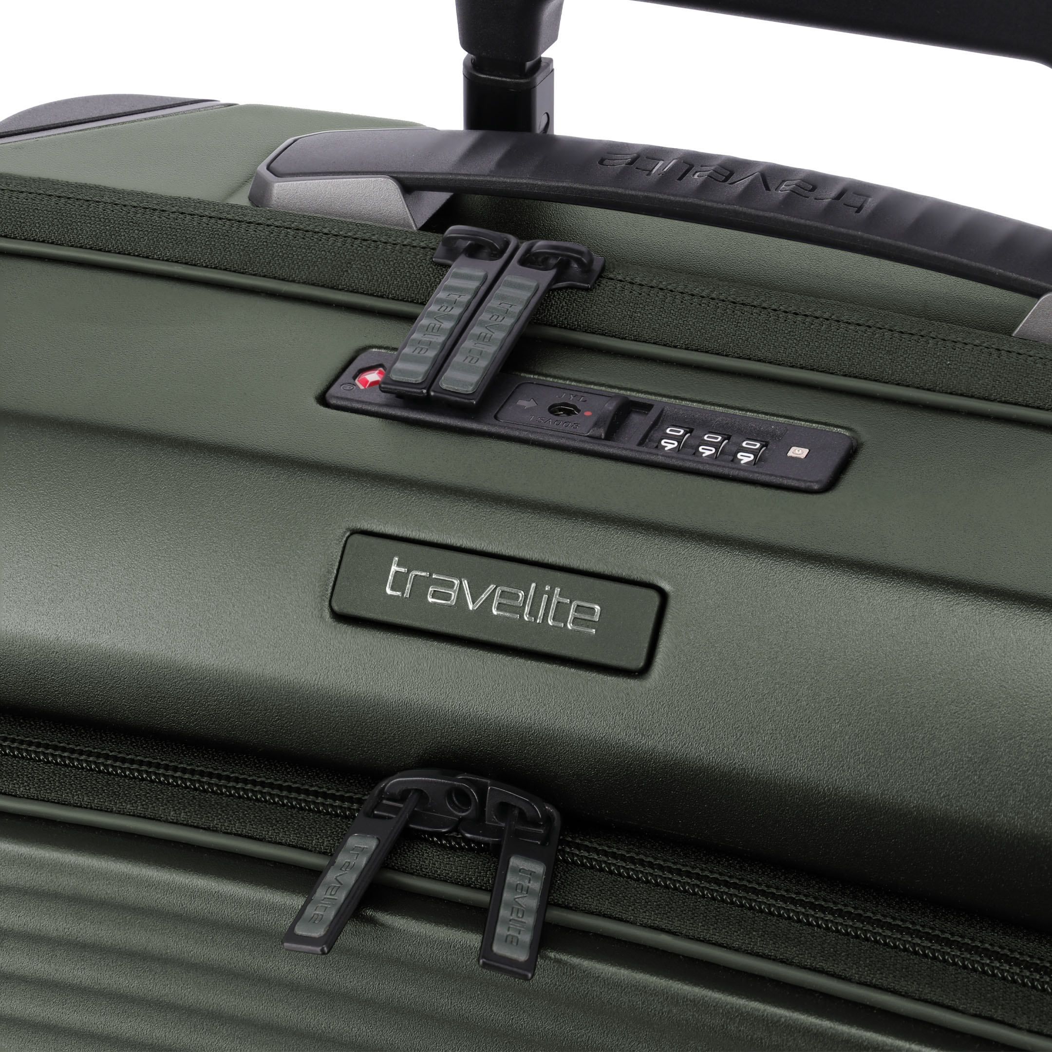 Travelite Millennium Trolley S+ – Kabinväska 55 cm med ytterfack, Pine Green
