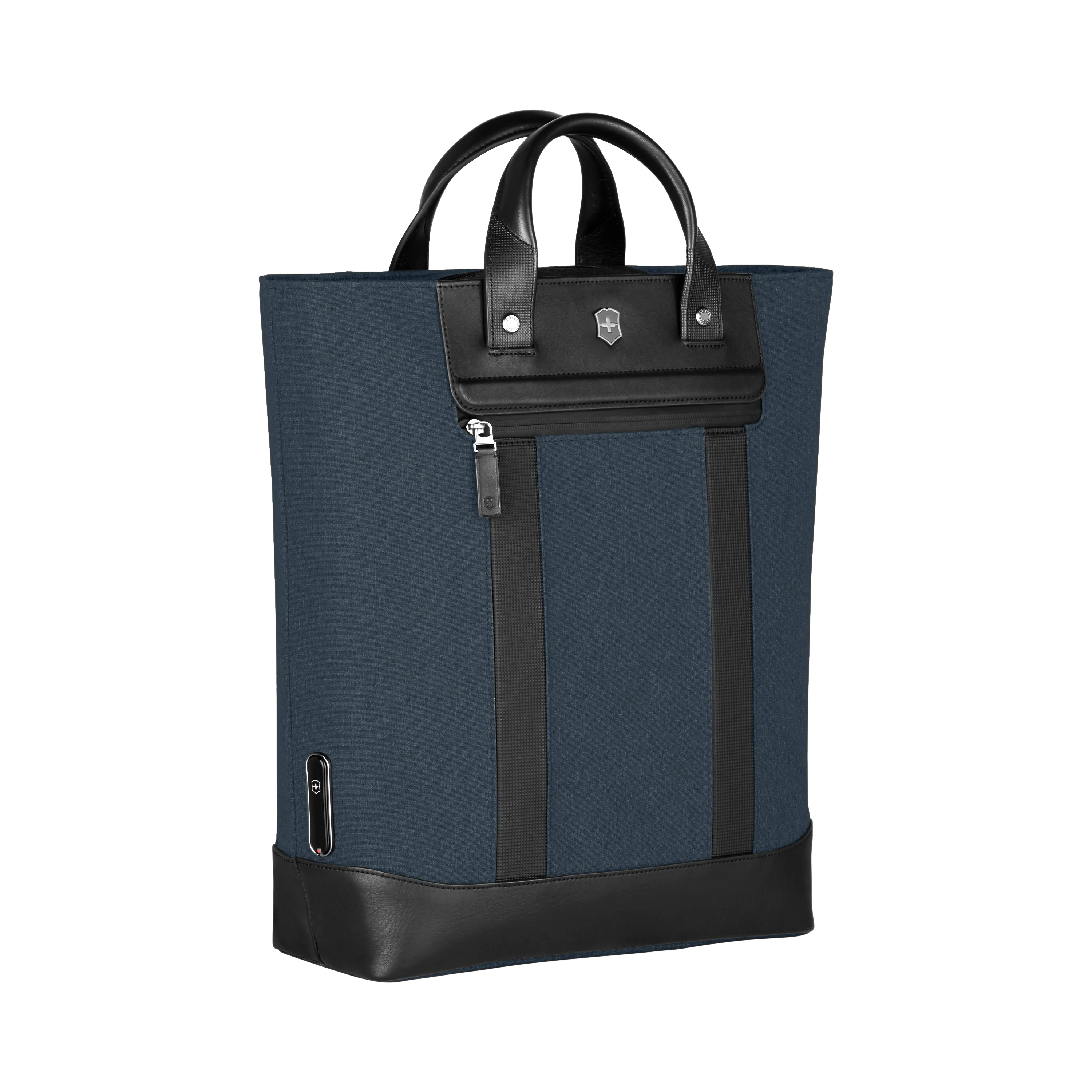Victorinox Architecture Urban2, 2-Way Carry Tote, Melange Blue/Black