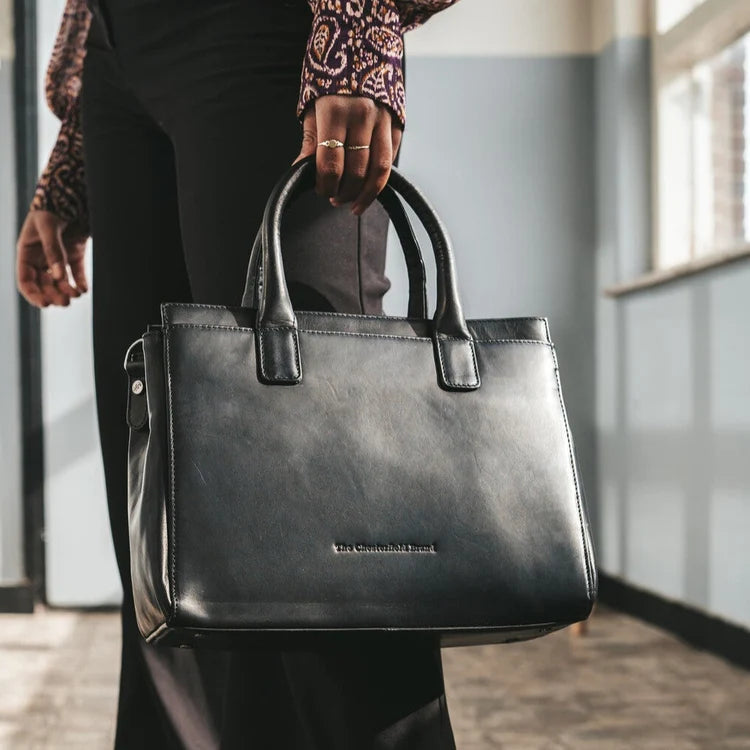 The Chesterfield Brand Garda Leather Handväska, Svart
