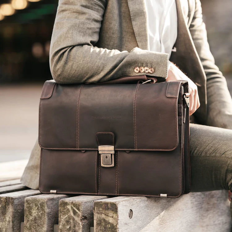 The Chesterfield Brand Stuttgart Portfölj, Brun