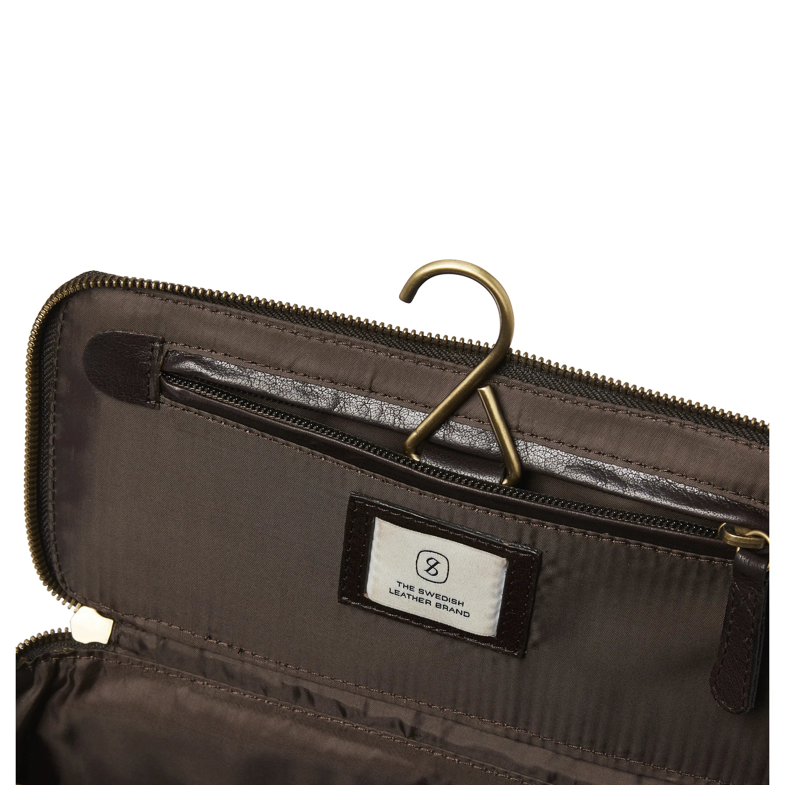 Saddler Barolo necessär, Mörkbrun