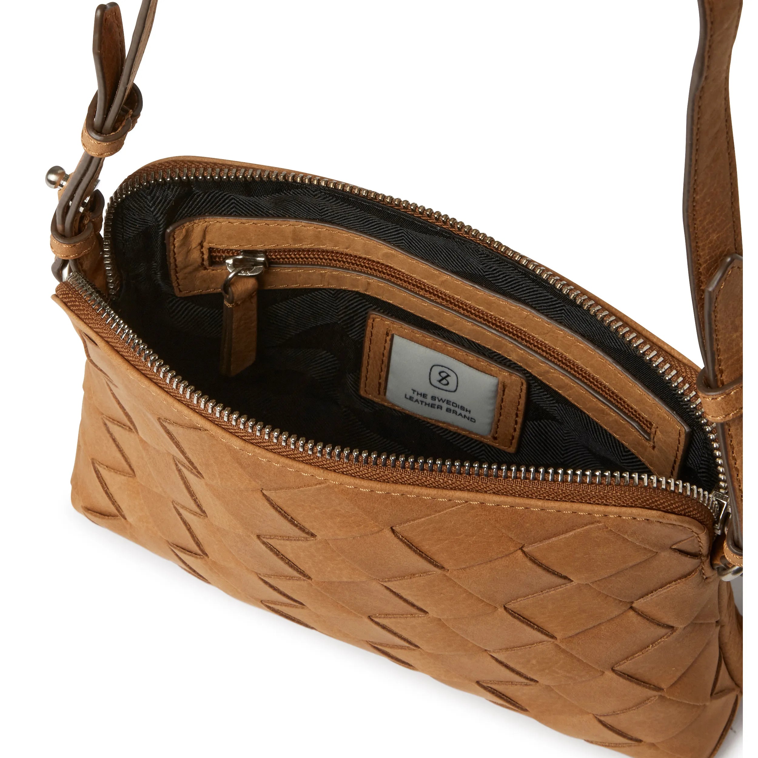 Saddler Seattle axelremsväska, Ljusbrun