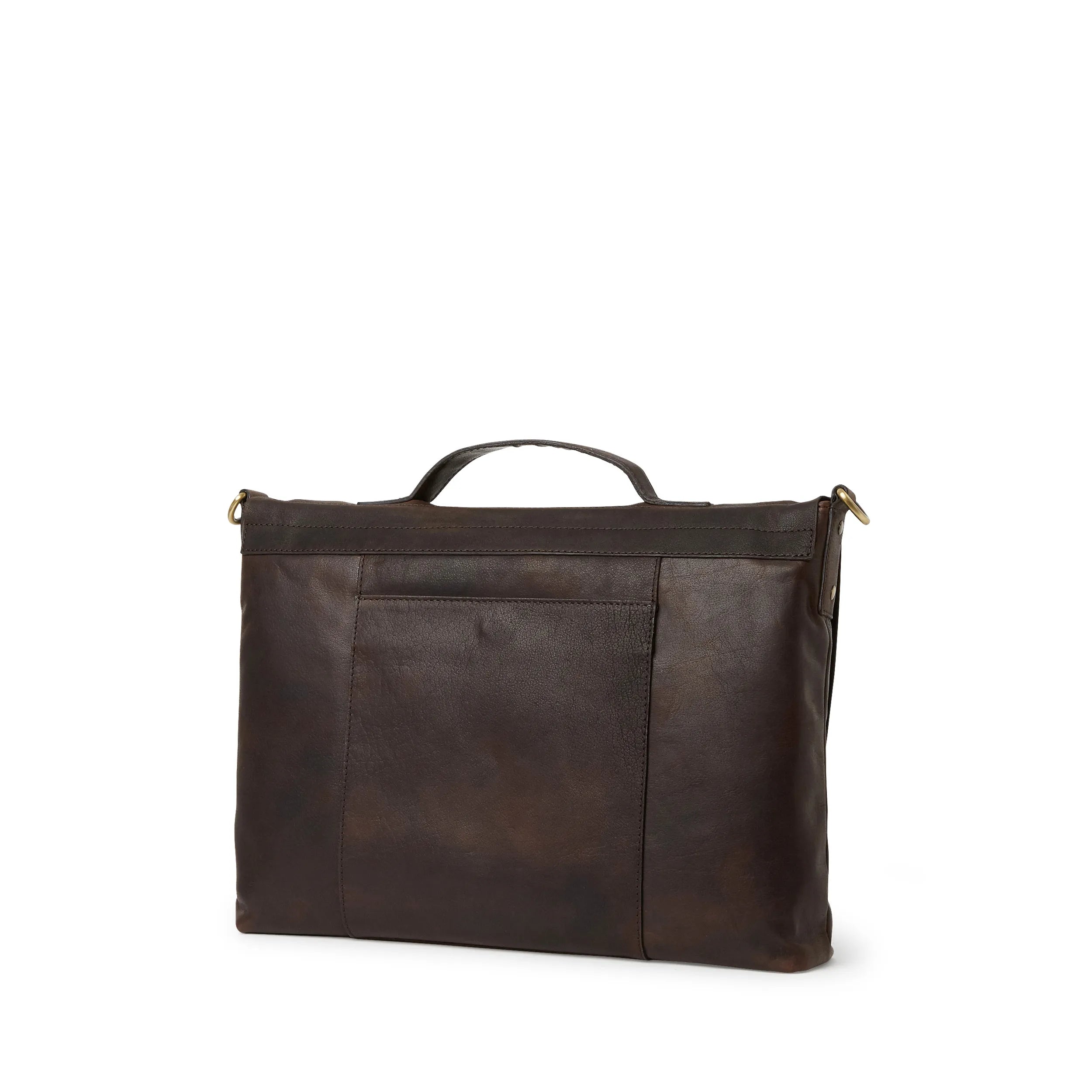 Saddler Ålesund datorväska 14", Mörkbrun