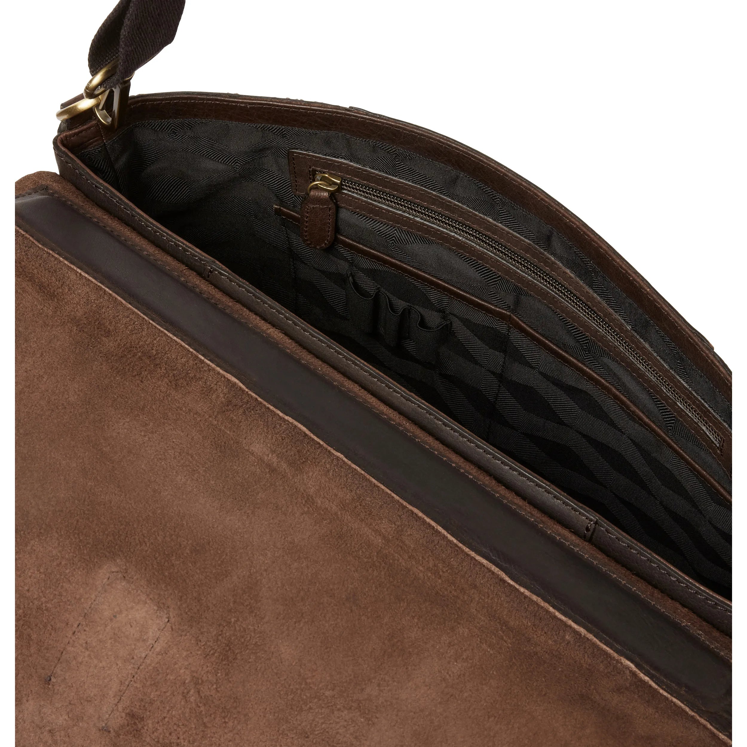 Saddler Ålesund datorväska 14", Mörkbrun