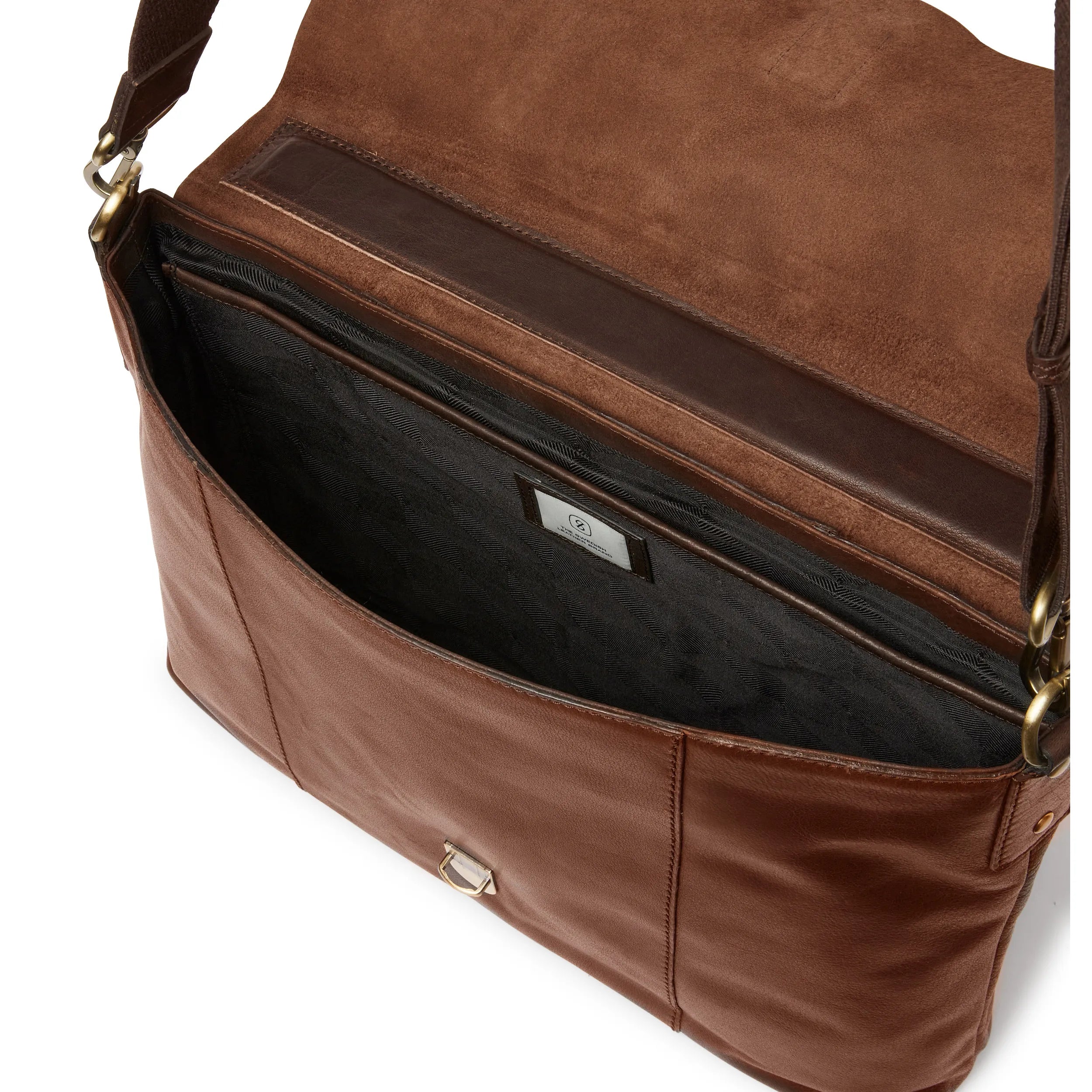 Saddler Ålesund datorväska 14", Brun