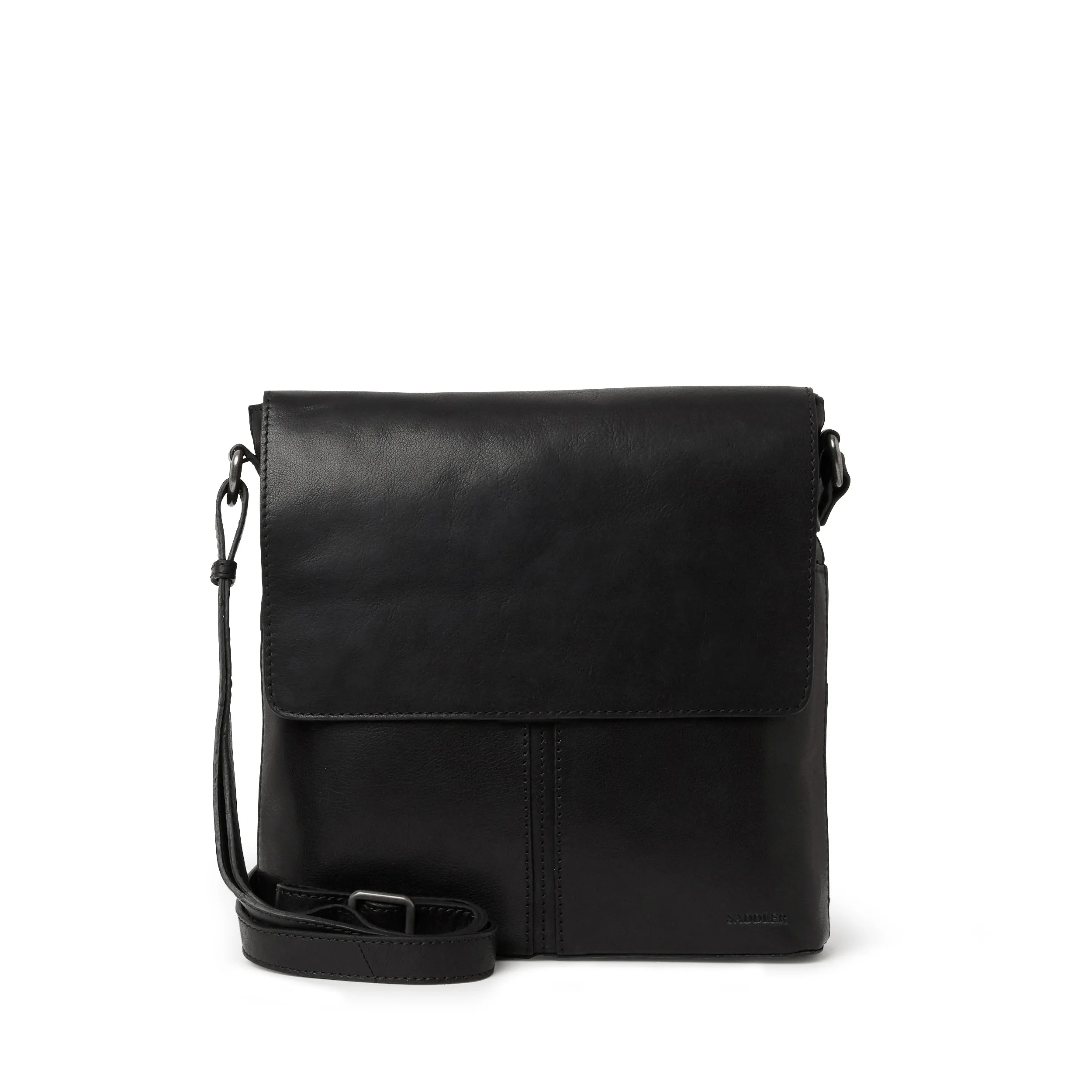 Saddler Oslo axelremsväska, Svart