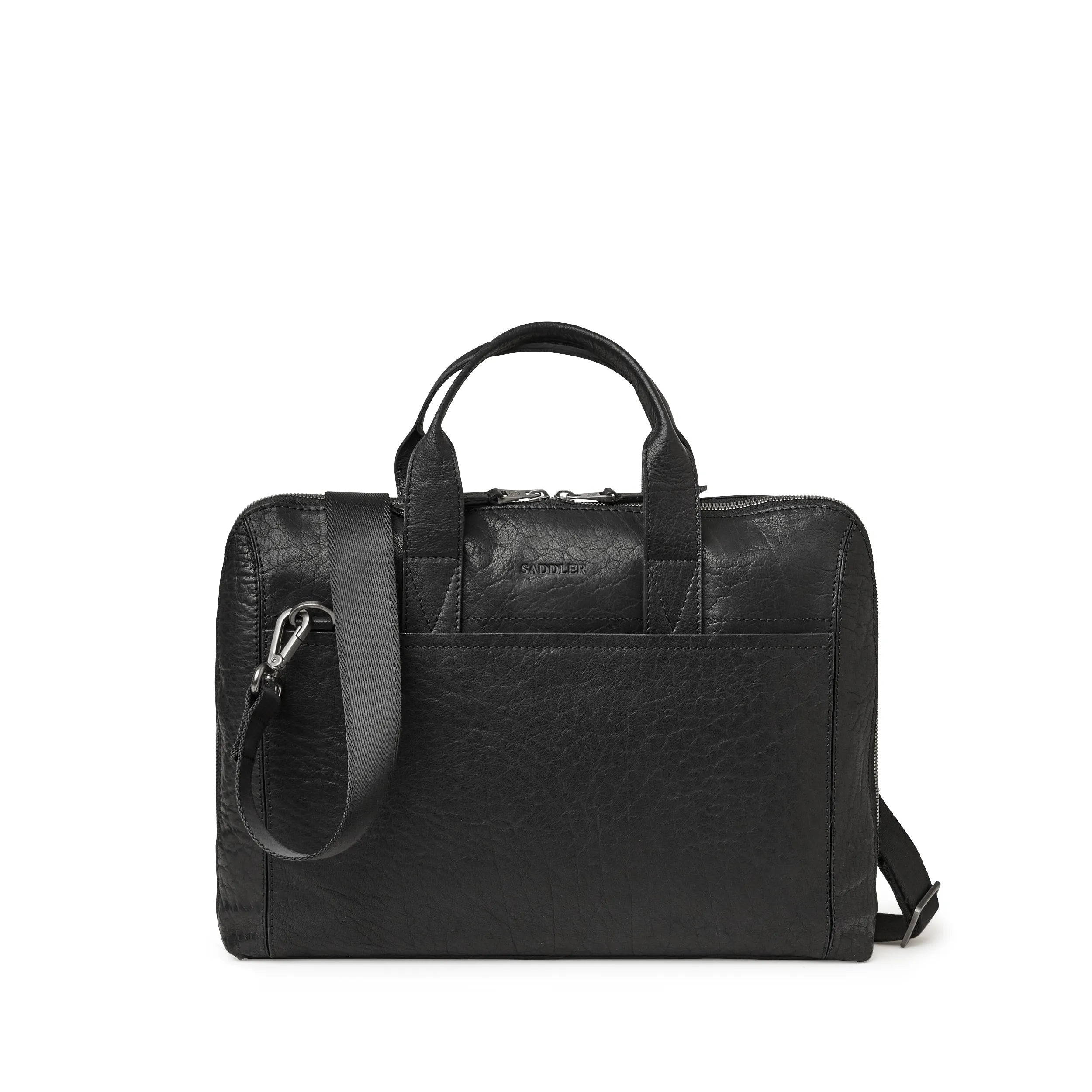 Saddler Gustav datorväska 15", Svart