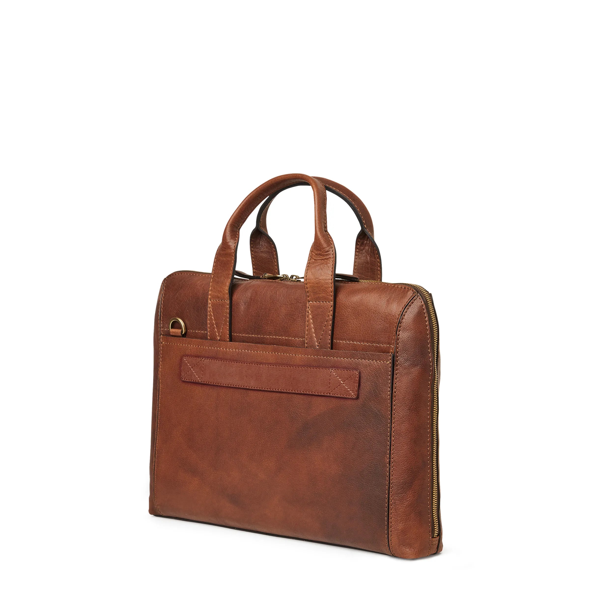 Saddler Gustav datorväska 15", Brun