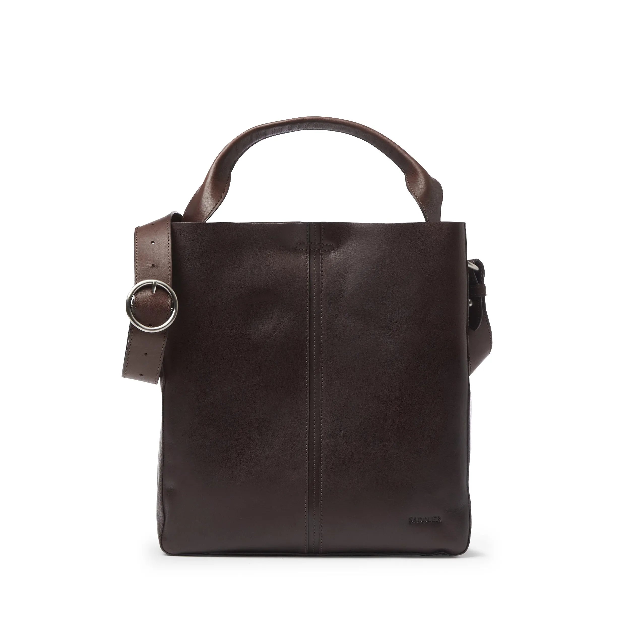 Saddler Elsa toteväska, Mörkbrun