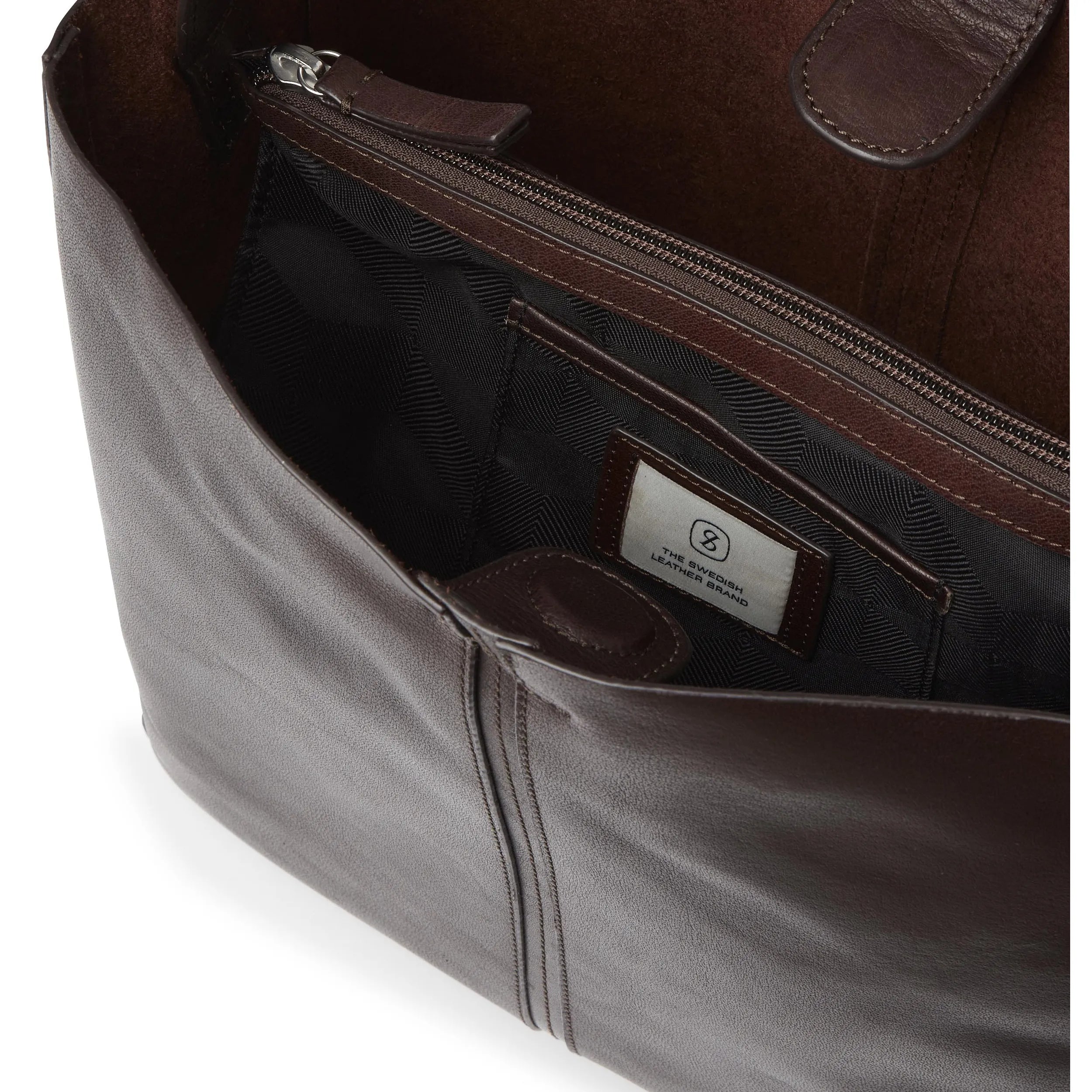 Saddler Elsa toteväska, Mörkbrun