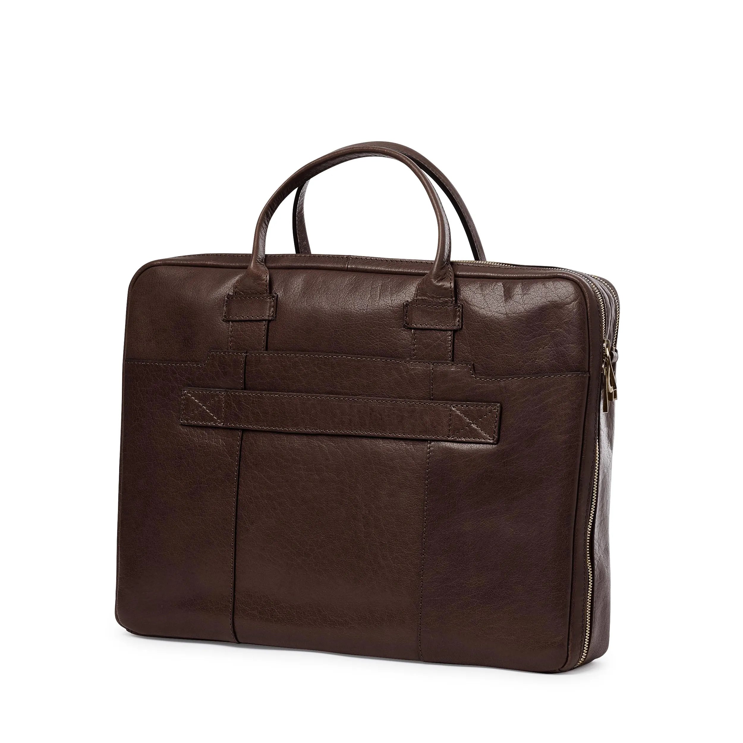 Saddler Vadstena datorväska 15", Mörkbrun