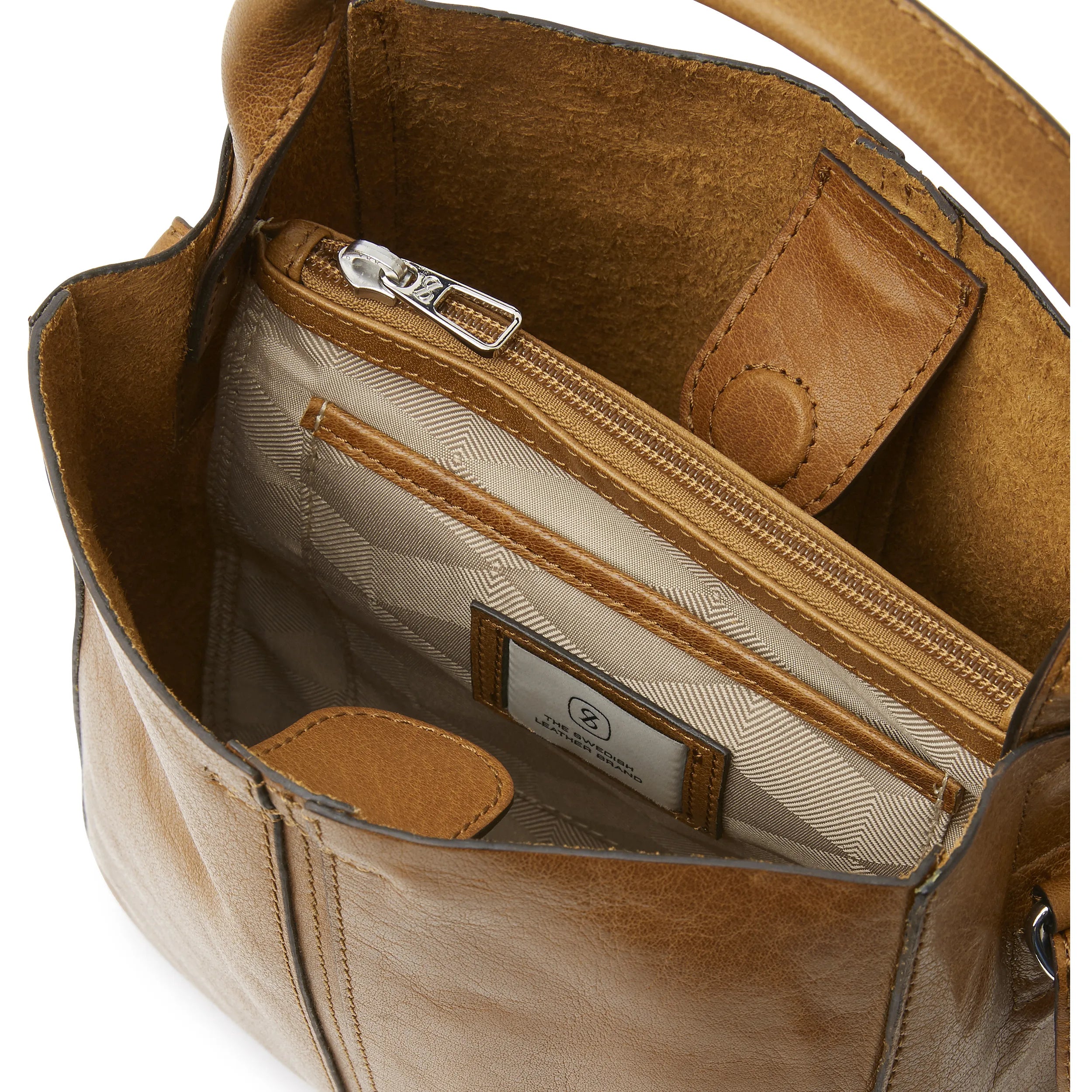 Saddler Elsa mini toteväska, Ljusbrun