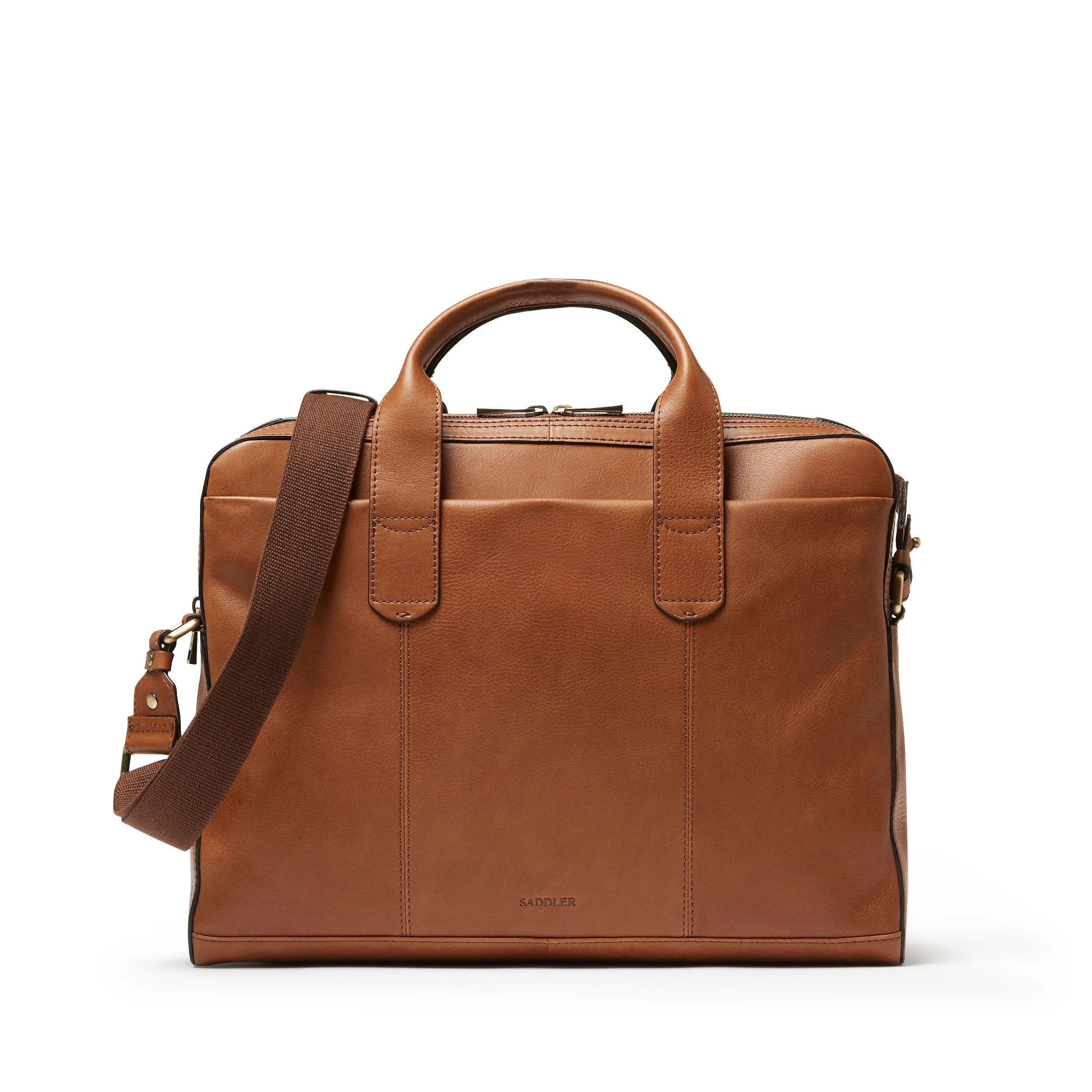 Saddler Noret datorväska, Ljusbrun