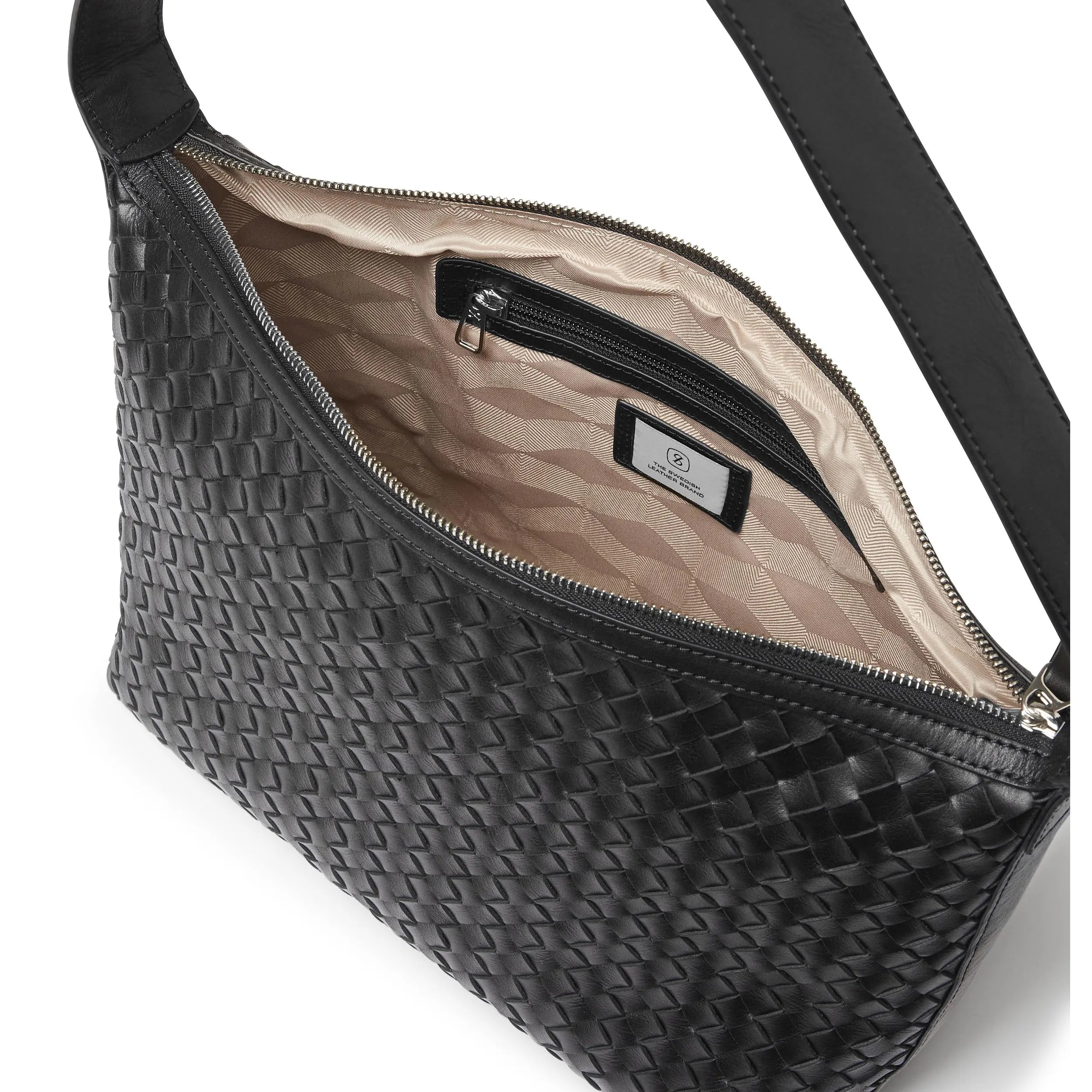 Saddler Glan axelremsväska, Svart