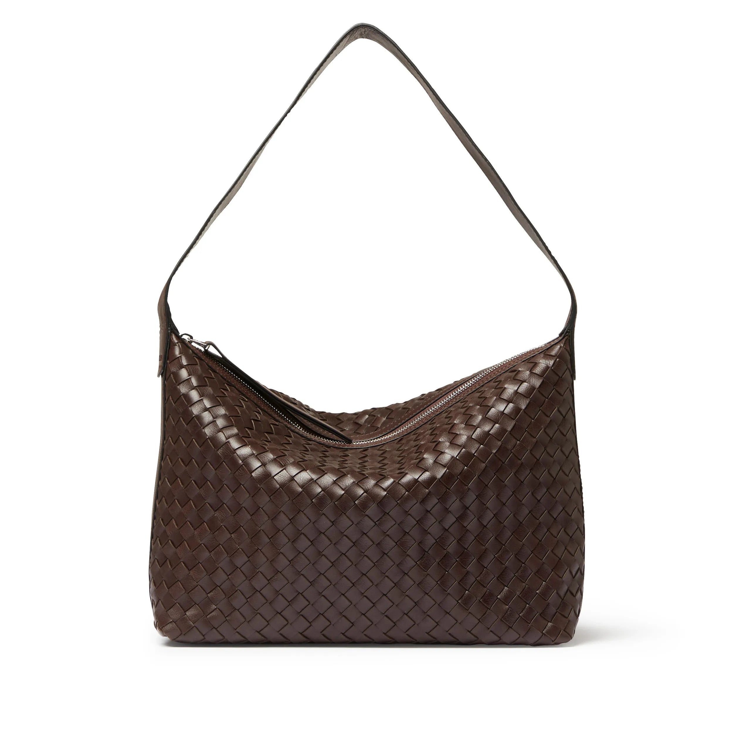 Saddler Glan axelremsväska, Mörkbrun