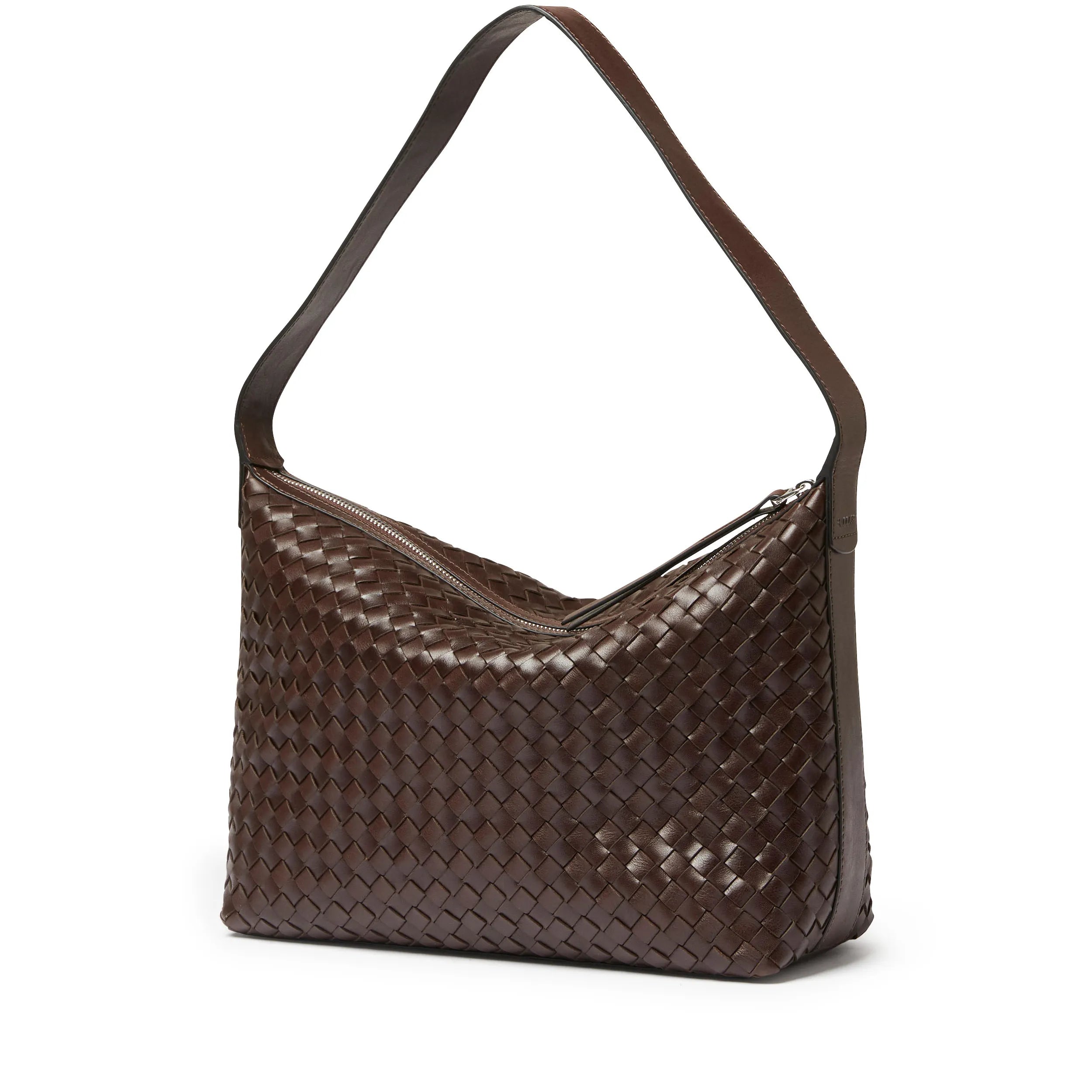 Saddler Glan axelremsväska, Mörkbrun