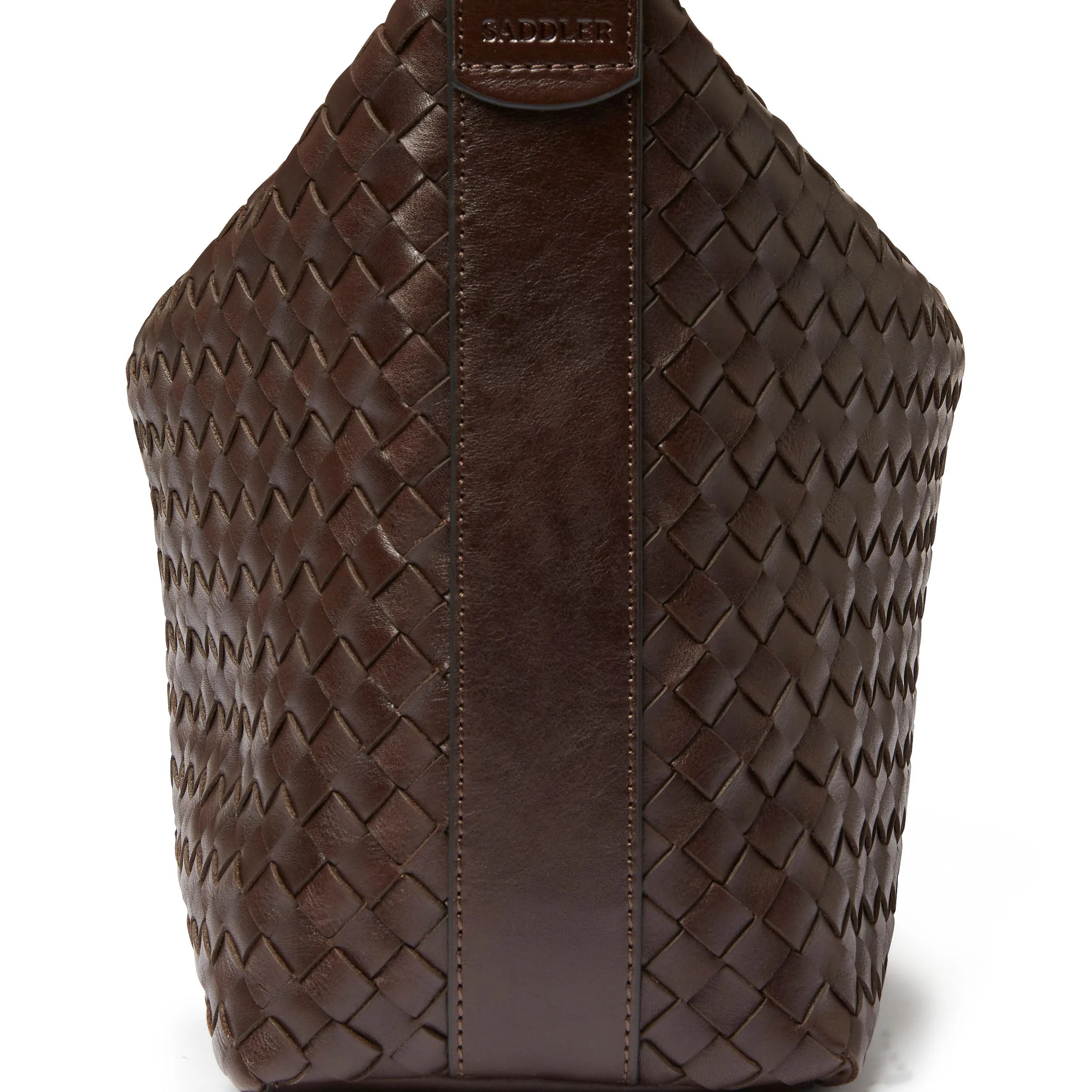 Saddler Glan axelremsväska, Mörkbrun