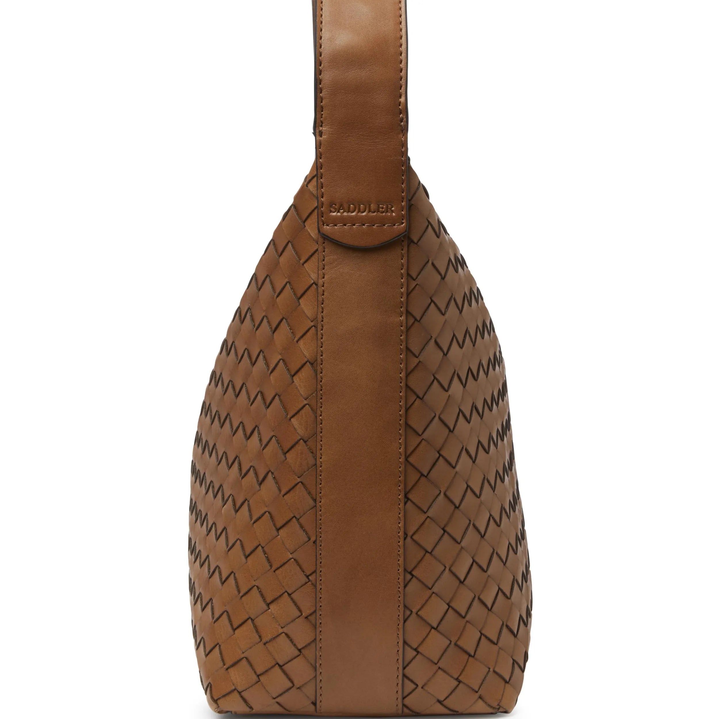 Saddler Glan axelremsväska, Ljusbrun