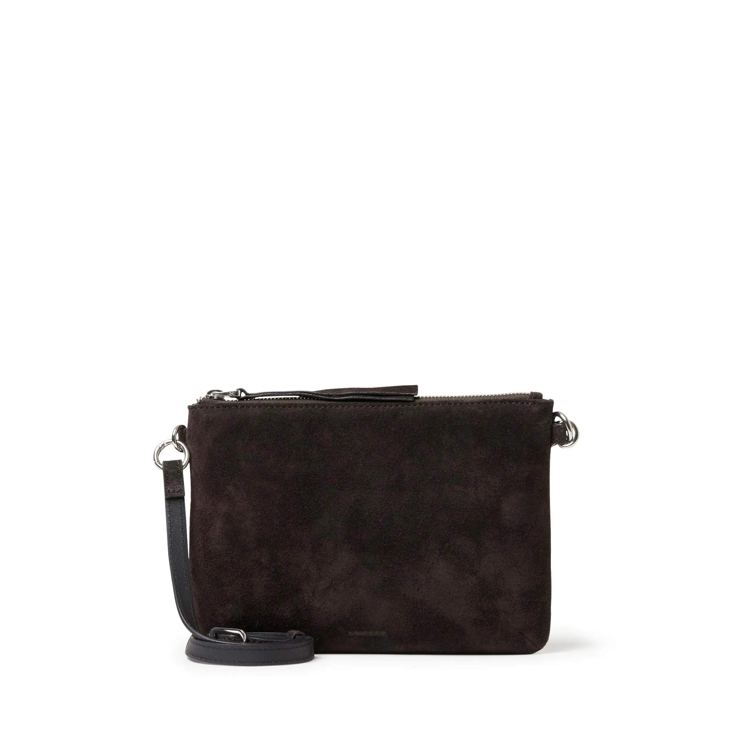 Saddler Frances axelremsväska, Mörkbrun